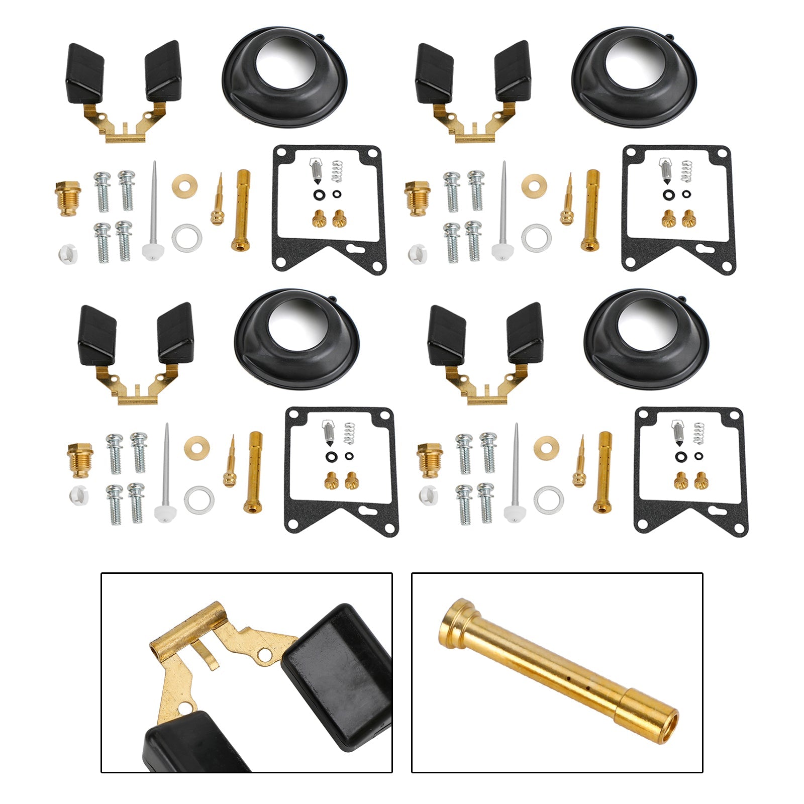 Yamaha Virago 750 XV750 1981-1983 4x förgasare ombyggnadssats