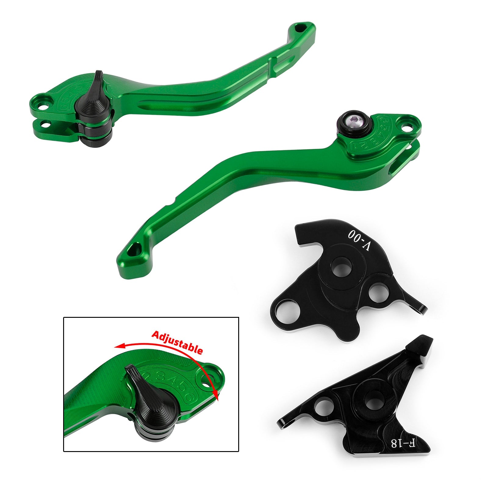 Honda VFR750 VFR800/F VTR1000F CBF1000 CNC Kort kopplingsbromsspak