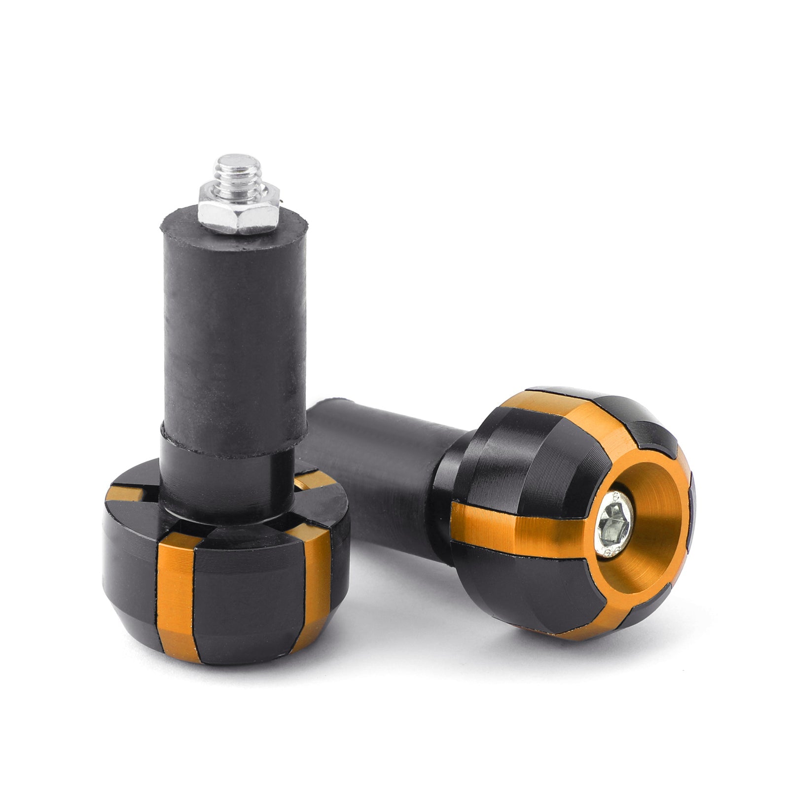 Bicicleta de rua universal para motocicletas 7/8" Manoplas de guidão Tampões de barra genéricos