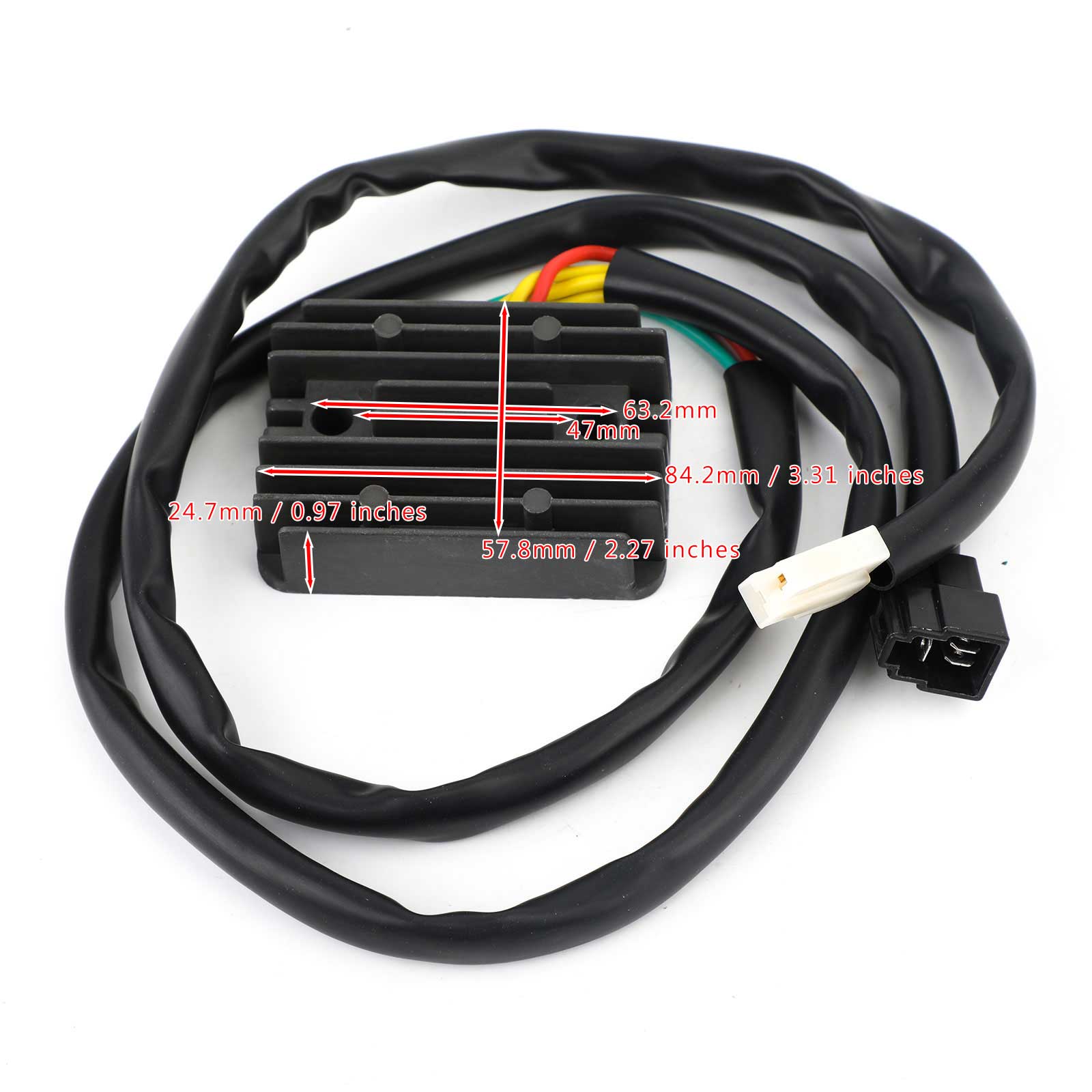 Spenningsregulator Fit for Kawasaki Klx 250 S ES SR KLX 300 R KLX300-B 1993-2007