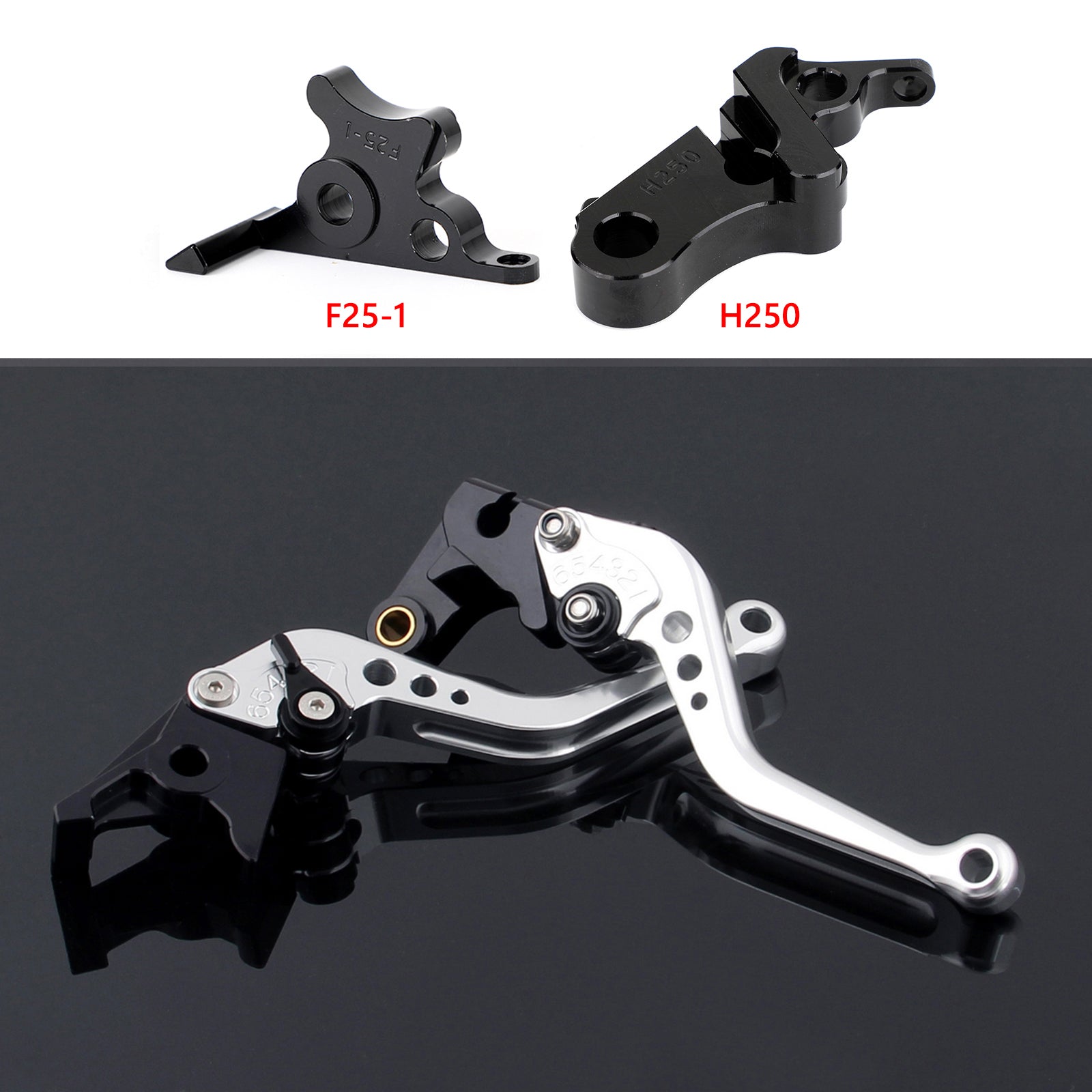 Short Clutch Brake Lever fit for Honda CBR500R/CB500F/X 19-21 CBR300R 19-21