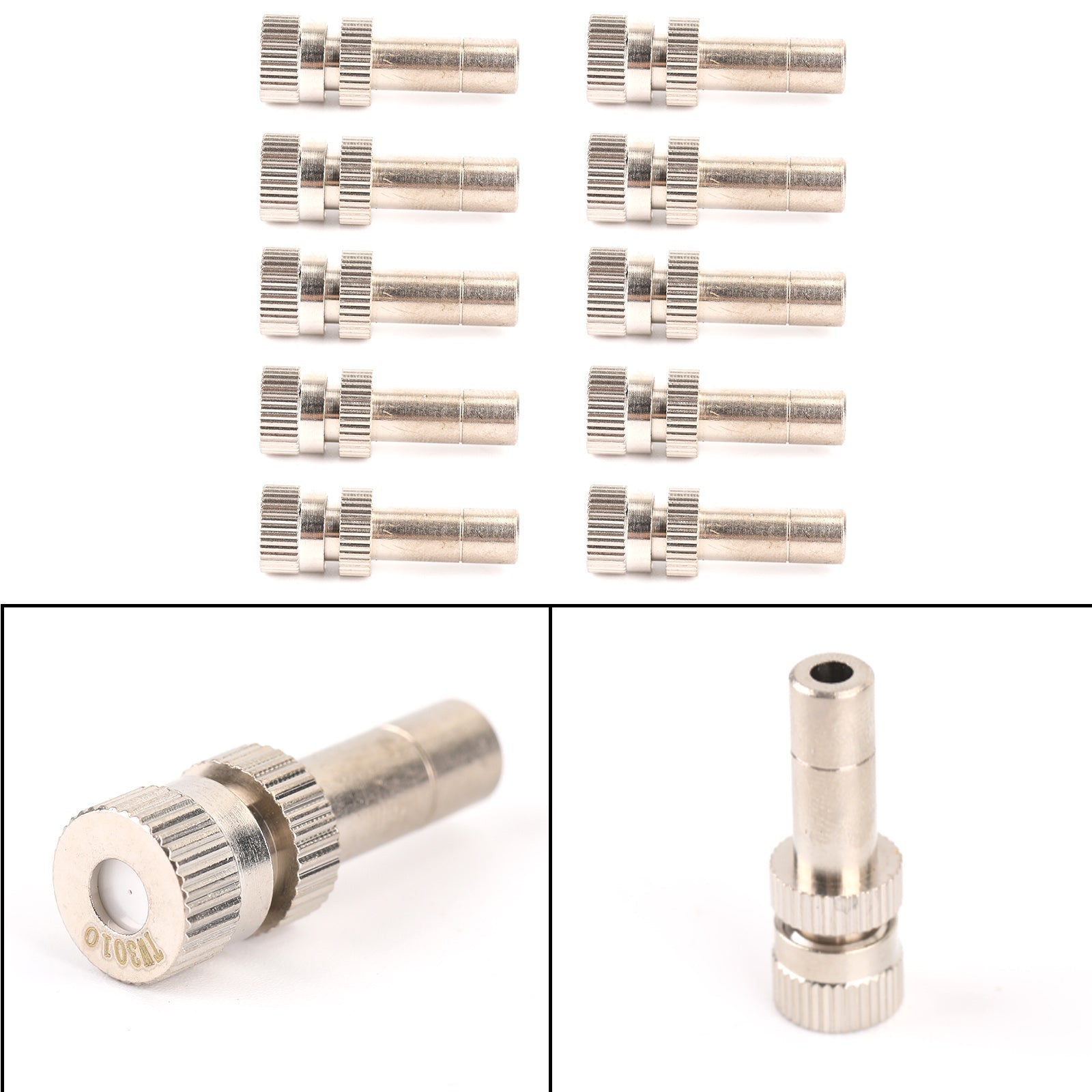10x rozprašovacie trysky na rozprašovanie vody pre chladiaci systém 0.012" Rýchla zástrčka