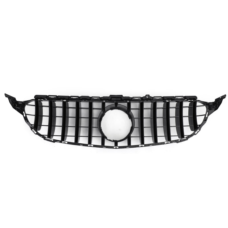 2015-2018 Mercedes Benz C class W205 C200 C250 C300 C350 (models without camera) GTR Style Front Bumper Grill Grille Generic