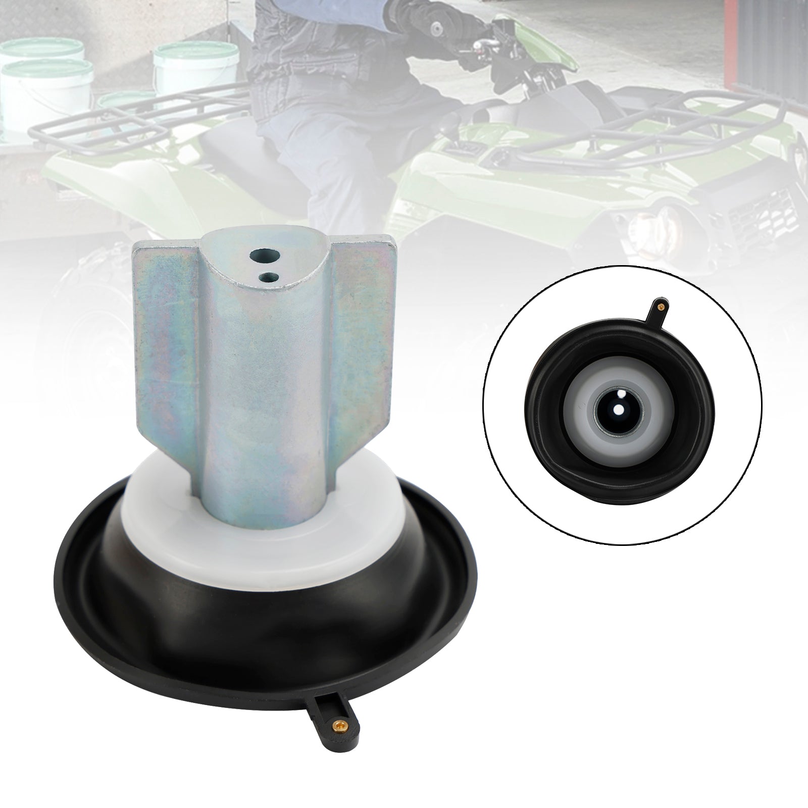 Forgasserstempel Membran passer for Kawasaki Prairie 700 KVF650 KFX700 KVF700