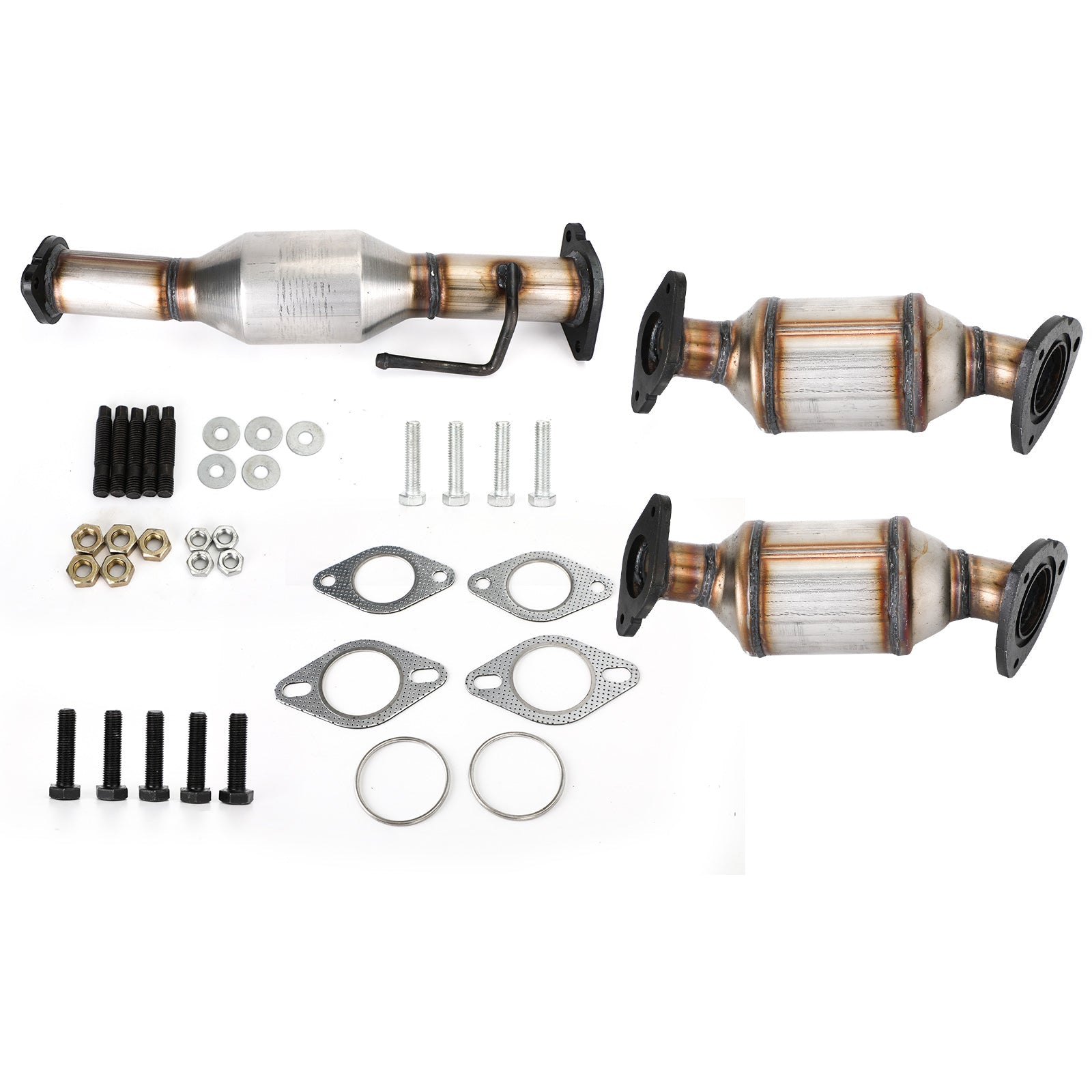 2007-2010 Saturn Outlook 3.6L 6 Cilindro Todos os 3 conversor catalítico traseiro direito esquerdo