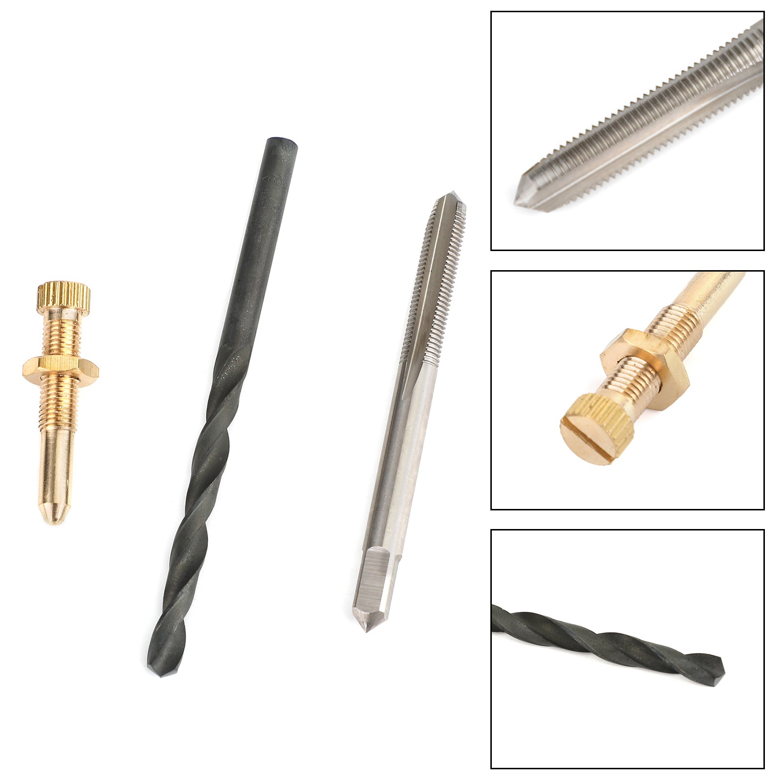 Tomgangsskrue drill bit installasjonssett passform for yamaha blaster 200 yfs200 1988-2006 generisk
