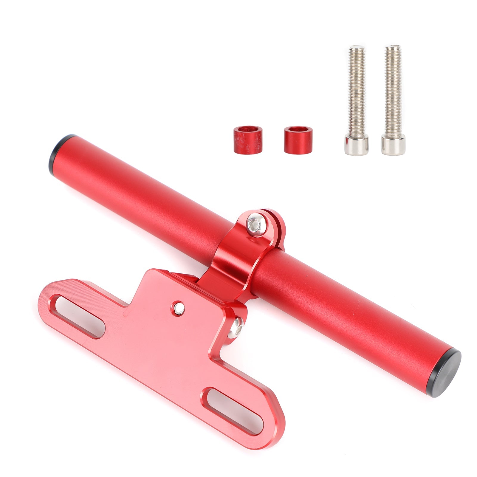 Soporte De Navegación Para Teléfono Soporte De Extensión Gps 22 Mm Para Motocicleta Moto Plata Genérico