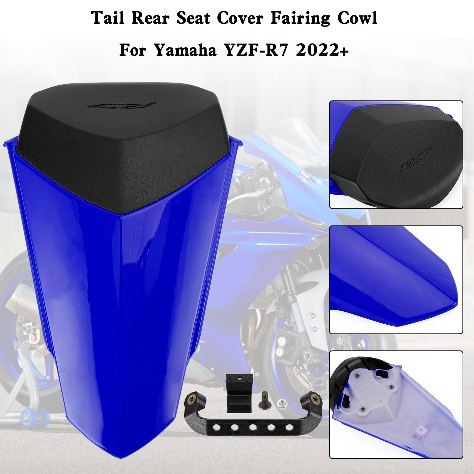 2022-2023 YAMAHA YZF-R7 YZF R7 zadné sedadlo Cover Cover COWL COWL