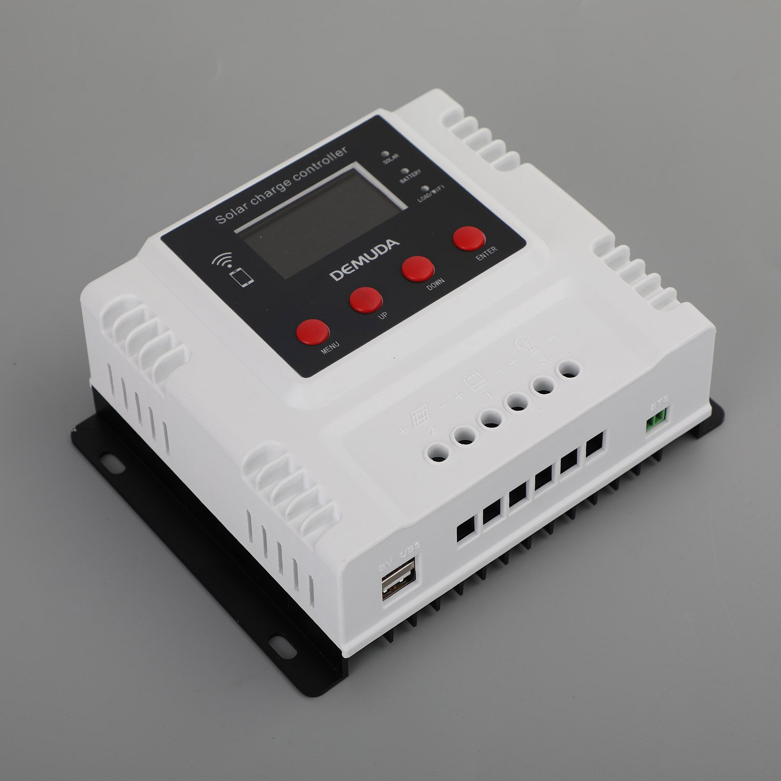 10A-60A 12V 24V 48V SOLAR COLADE Controller med WiFi Monitor PWM LCD Regulator