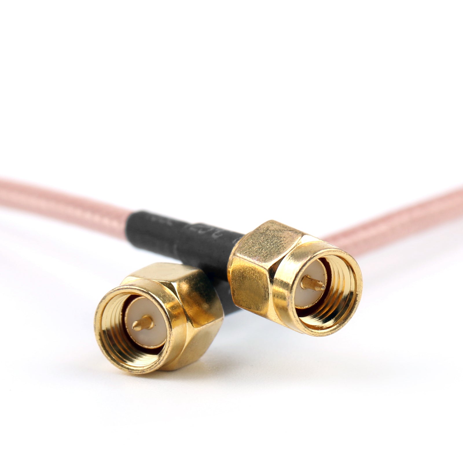 1 Stuks 30 Cm RG316-D Dubbele Sma Stekker Naar Sma Mannelijke Schild Jumper Pigtail Kabel 12in