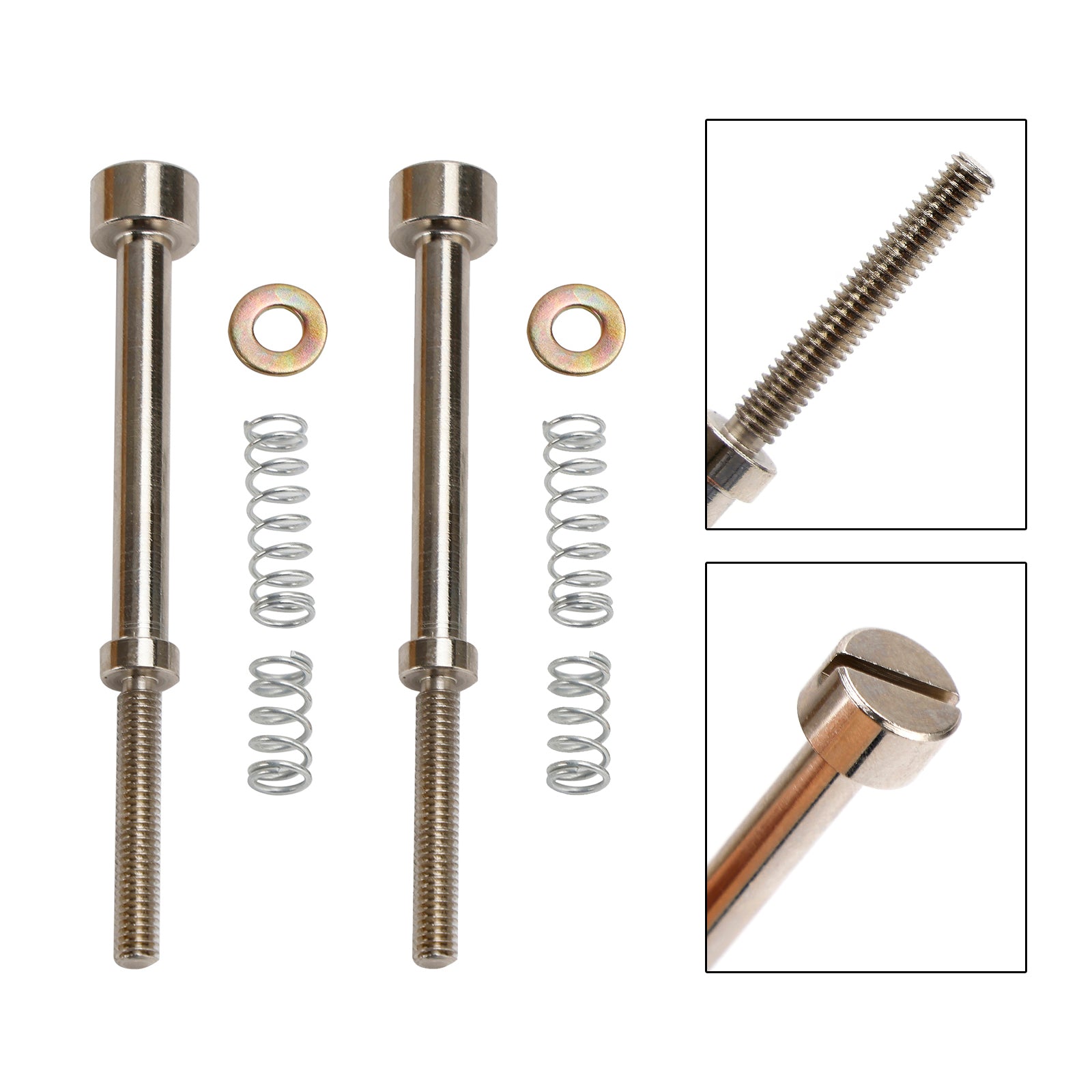 2x Carburador Reconstrução Kit de parafuso Idle parafuso ajuste para 90-06 Big Twin 27006-88