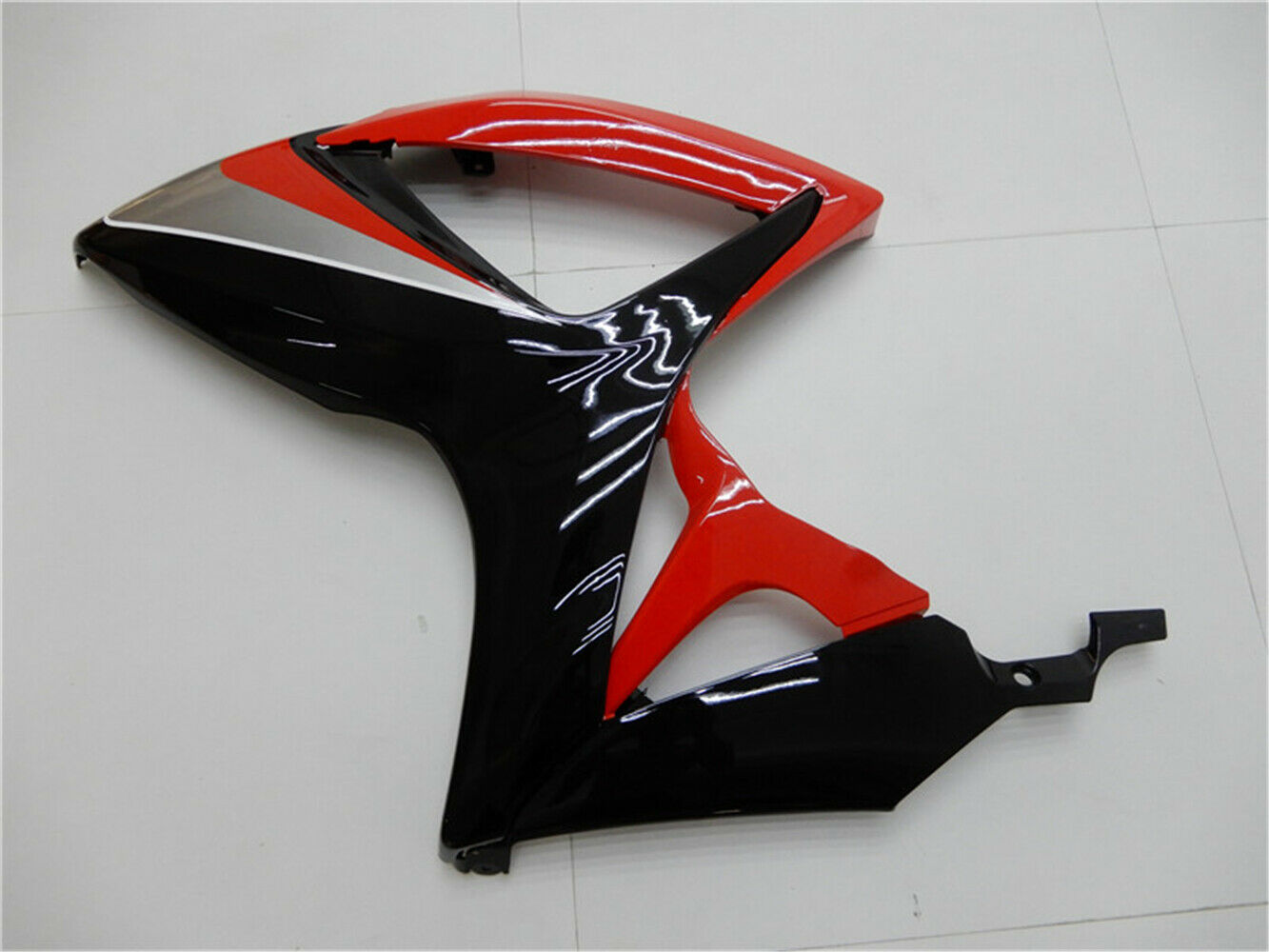 2006-2007 Suzuki GSXR600 750 Kit de carenagem preta vermelha por AMOTOPT FATINGS