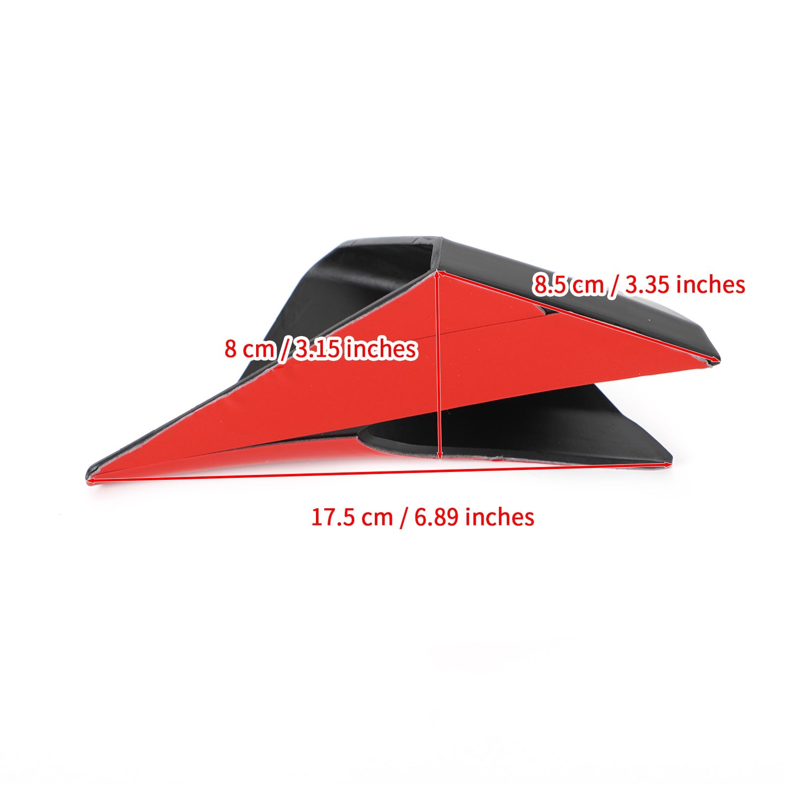 Front Fairing Winglets sidovingskydd Cover Fit For Honda CBR650R 19-2021 Generic