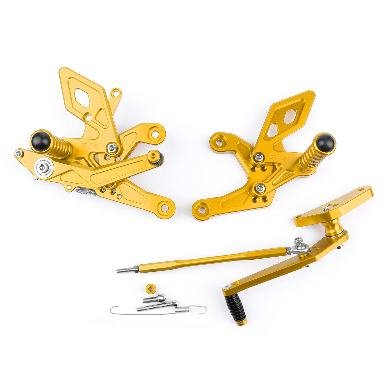 Juego de clavijas traseras ajustables para reposapiés Honda CBR500R CB500F 16-17 genérico