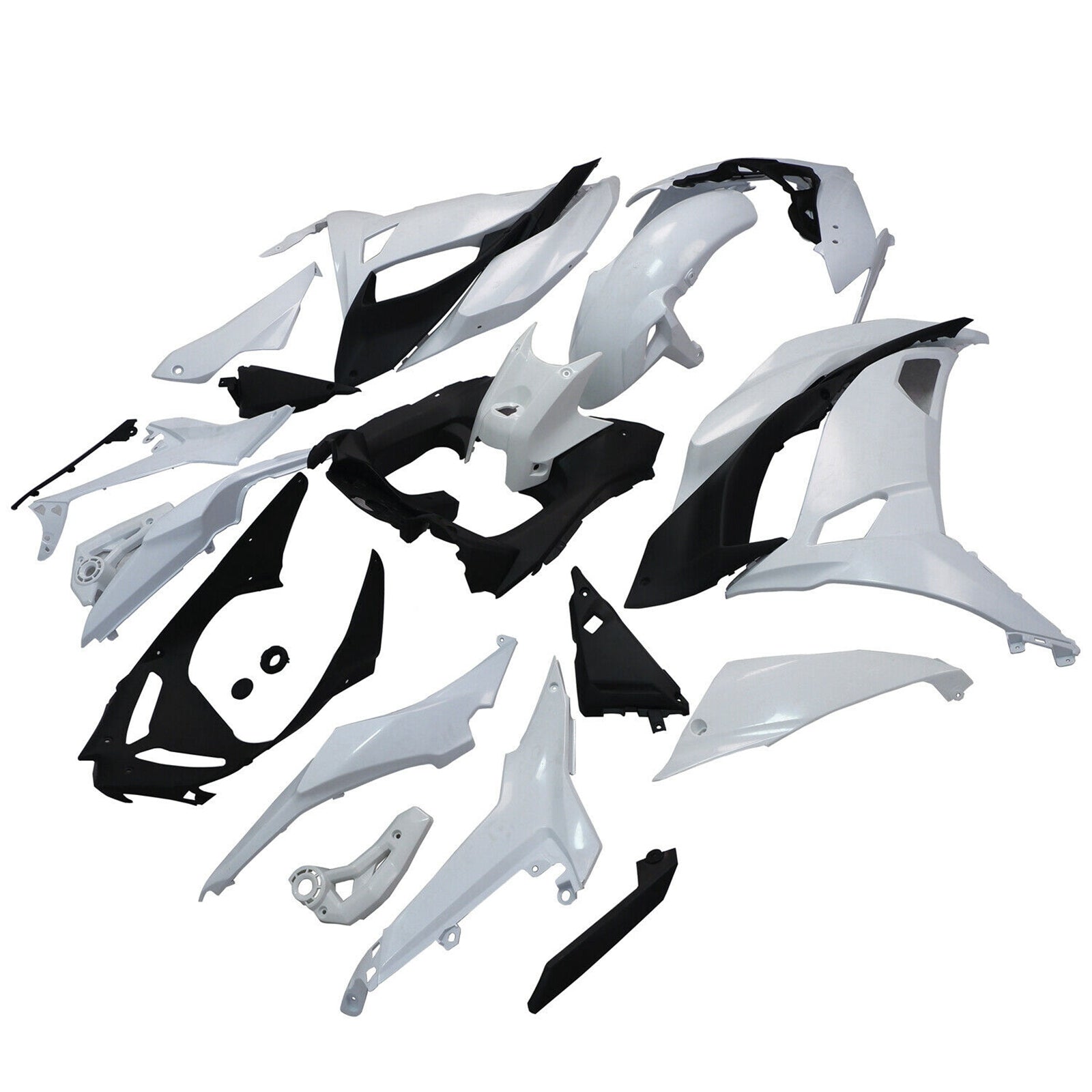 Kawasaki er6f/ninja650 2017-2019 fairing injektion omålad