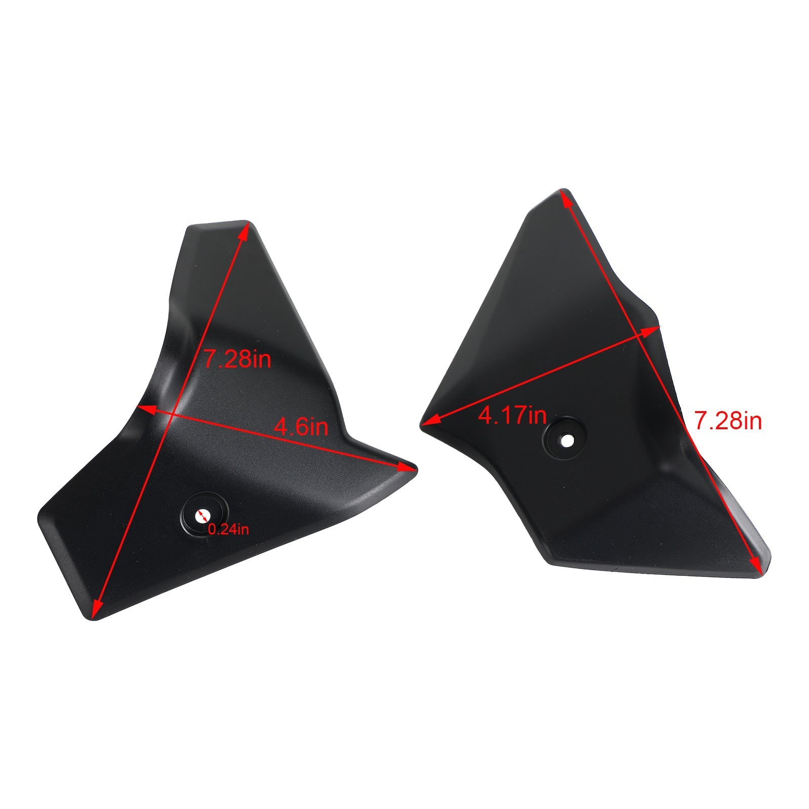 Gasklephuisbeschermers Cover Protector voor BMW R1250GS R1200GS 2017-2021 Zwart Generiek