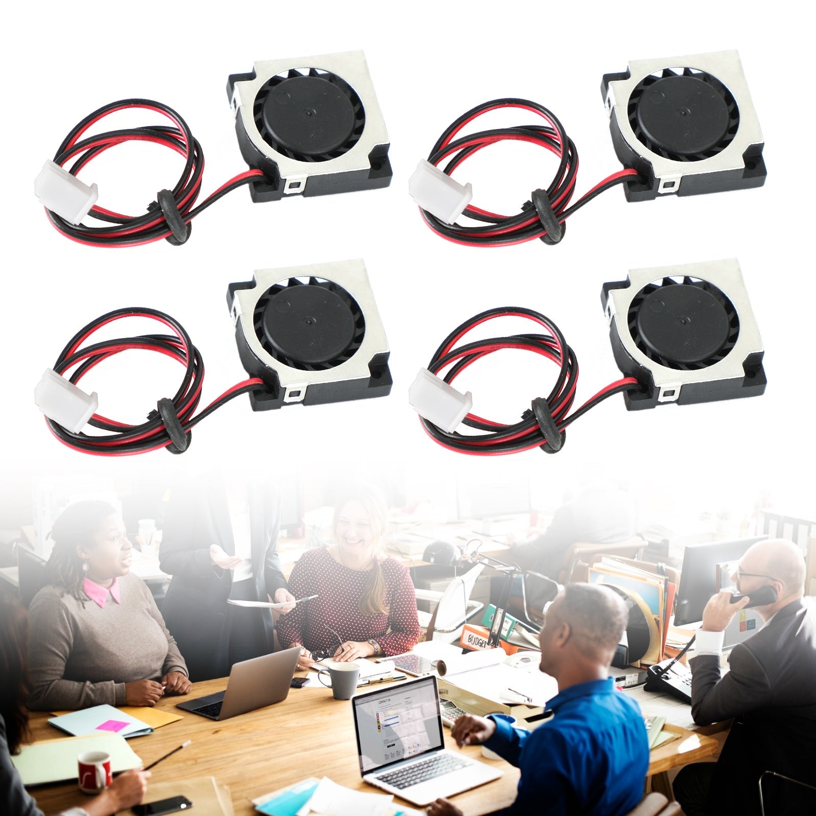 Børsteløs DC kjøling blåser vifte 5v 20065vs 20x20x6mm erme 2 pin wire