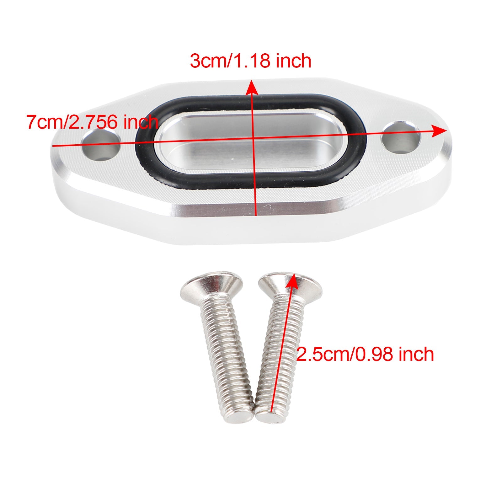 1997-2003 LS1 LSX LS3 LS6 4,8L 5,3 5,7 LS Oil Cooler Block Off Plate R5134