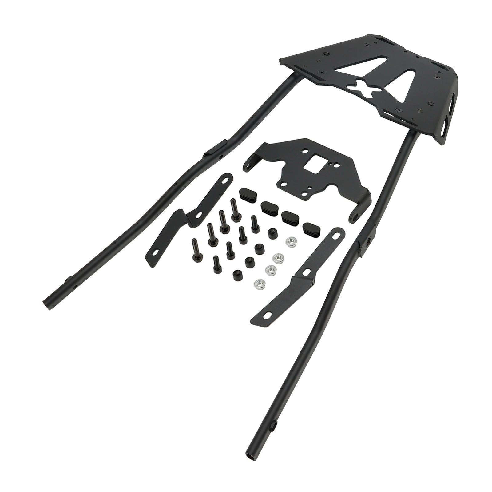 Kawasaki Z 900 / Z900 SE 2017 - 2023 Rack de bagagem traseira do tubo - preto