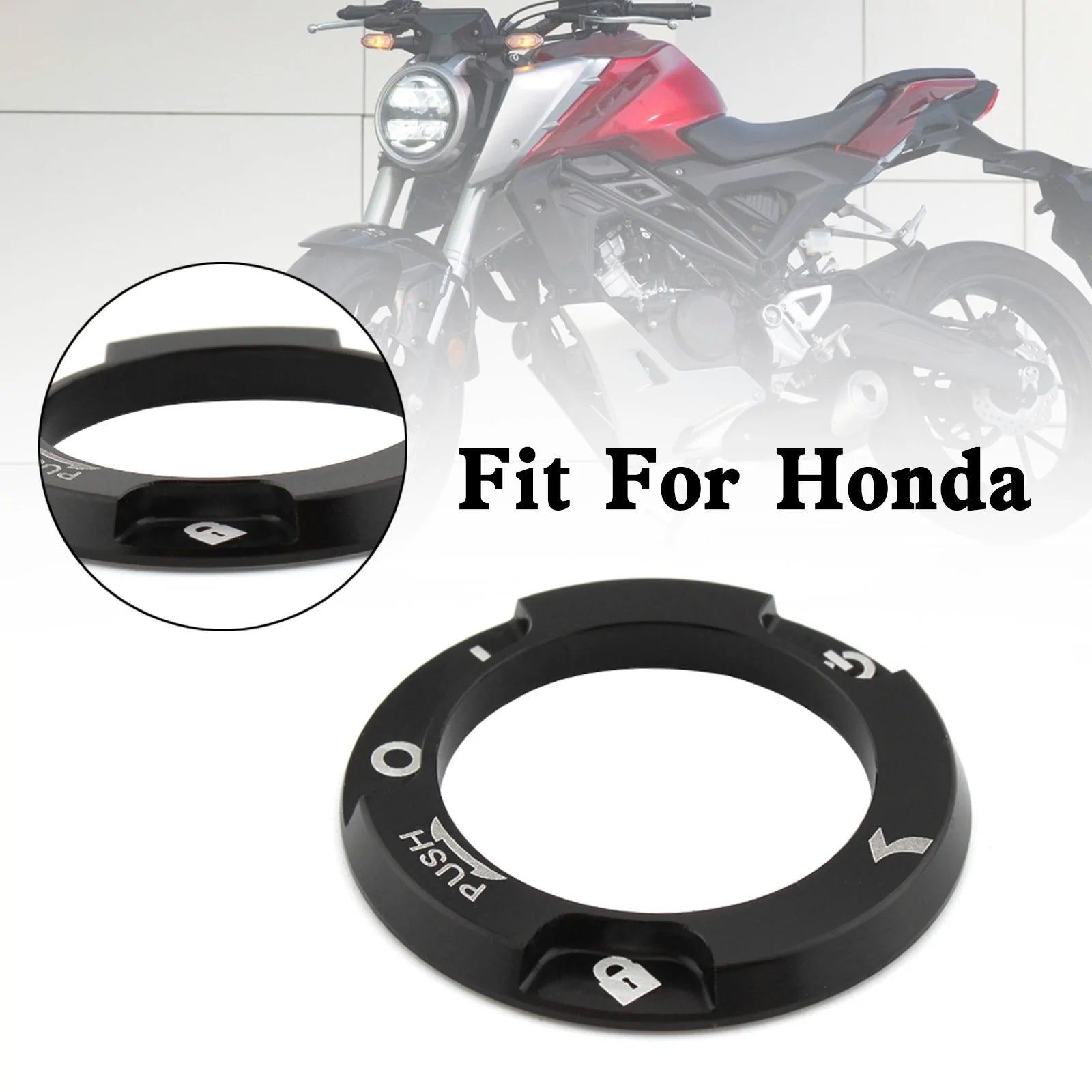 Honda CB125R CB150R CT125 Monkey 125 GB350 Aluminium contactslotbekleding