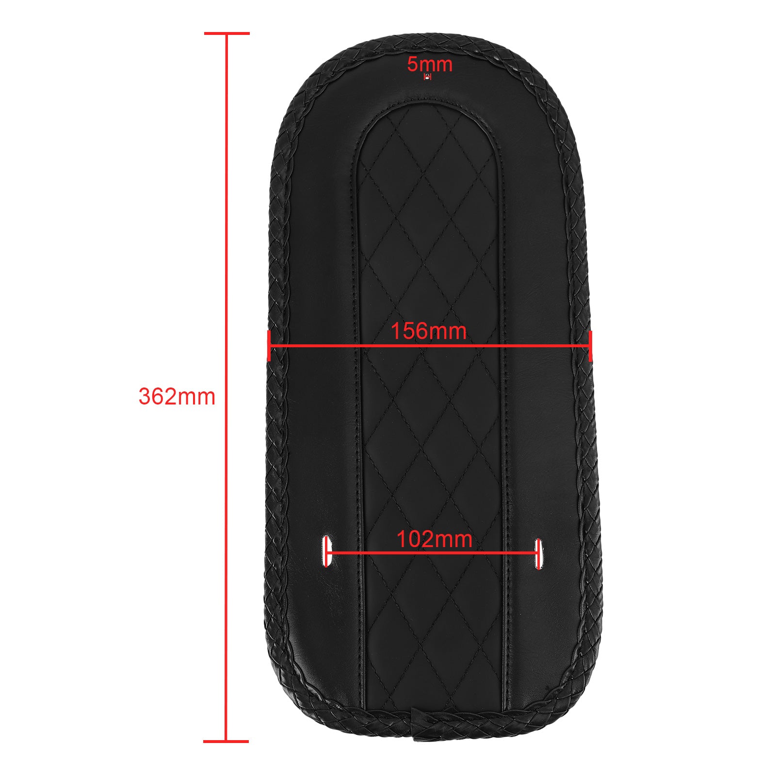 Pechera para guardabarros trasero, asiento individual de cuero PU para Touring Road Glide FLHX 2008-2020