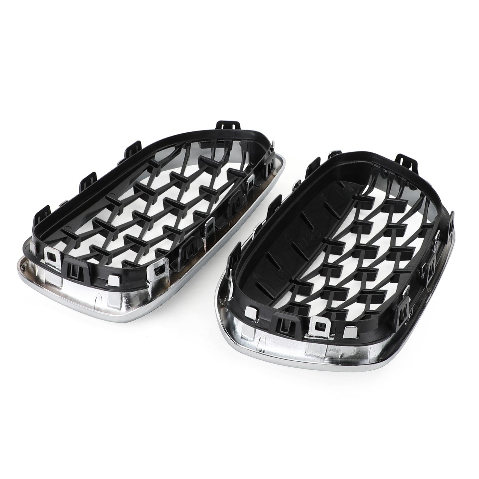 2015-2017 BMW 1 Série F20/F21 Front rein Grill Black/Chrome Black Generic