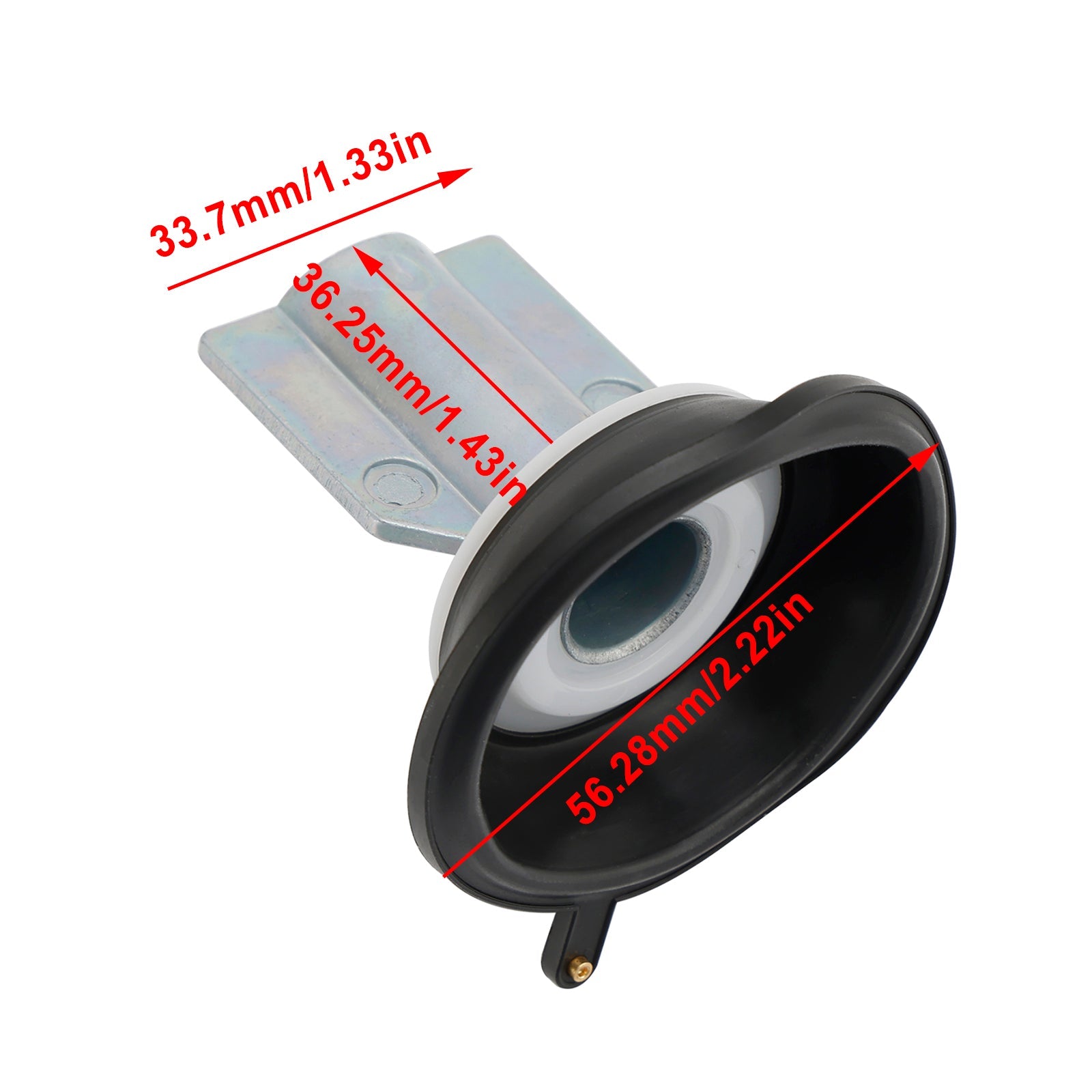 Forgasserstempel Membran passer for Kawasaki Prairie 700 KVF650 KFX700 KVF700