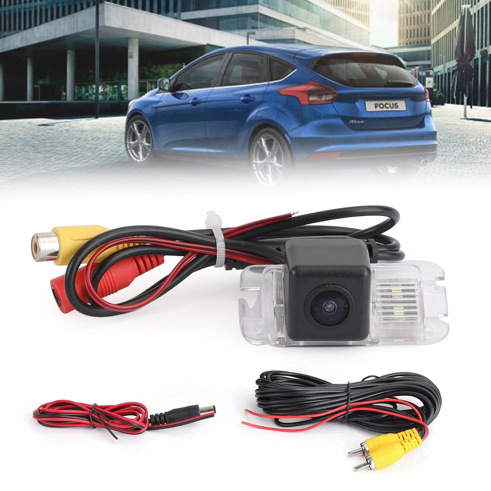 Reverse Backup Camera 170掳 Fit For FORD MONDEO/FIESTA/FOCUS HATCHBACK/S-Max/KUGA