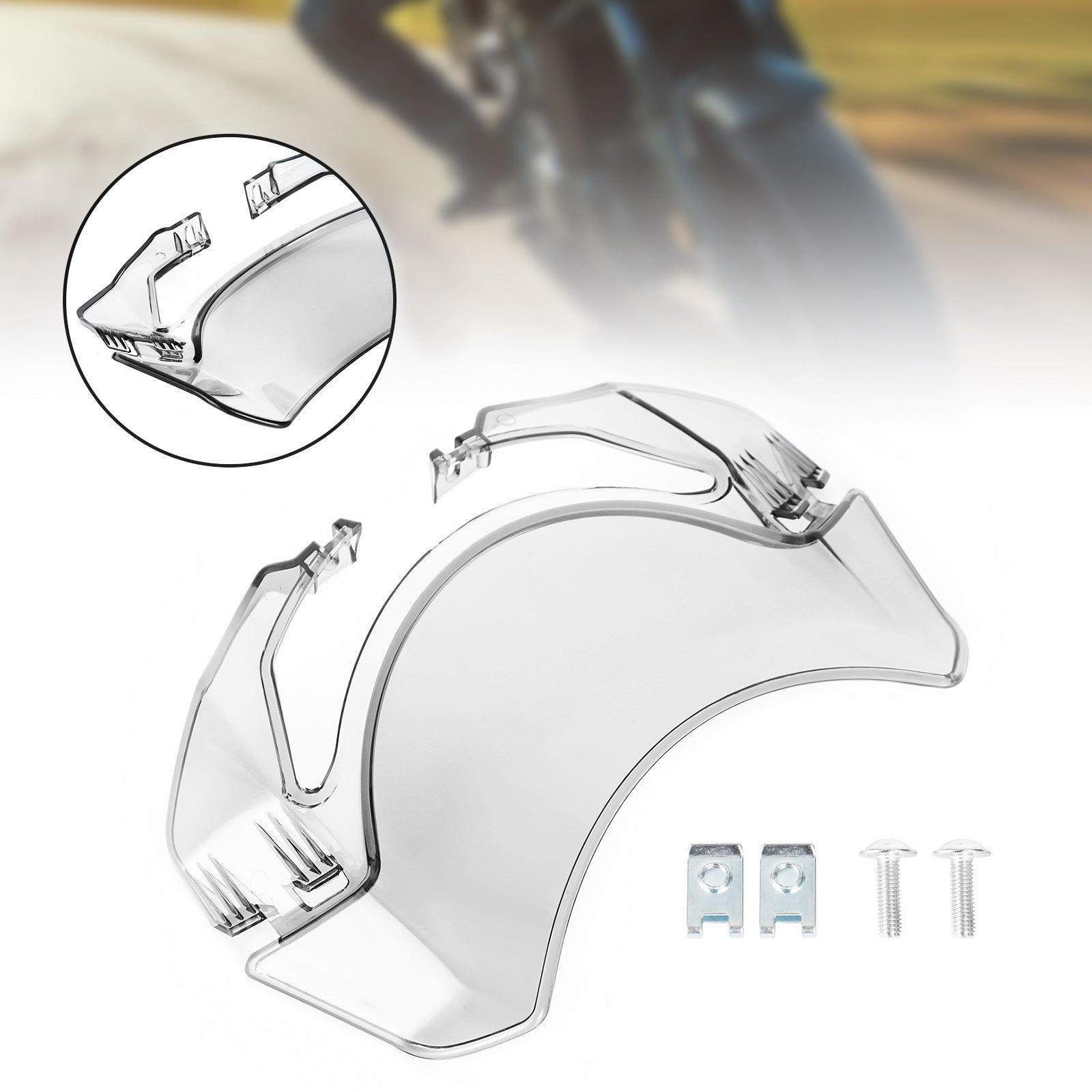 Vindrutan vindruta passar för triumf street trippel Rs765 R765 S765 2020-2022 Generisk