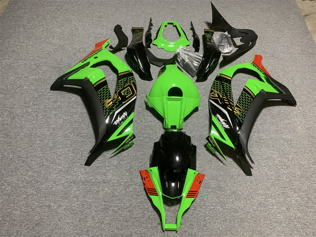2011-2015 Kawasaki ZX10R Kit de carenado de inyección Carrocería Plástico ABS # 124