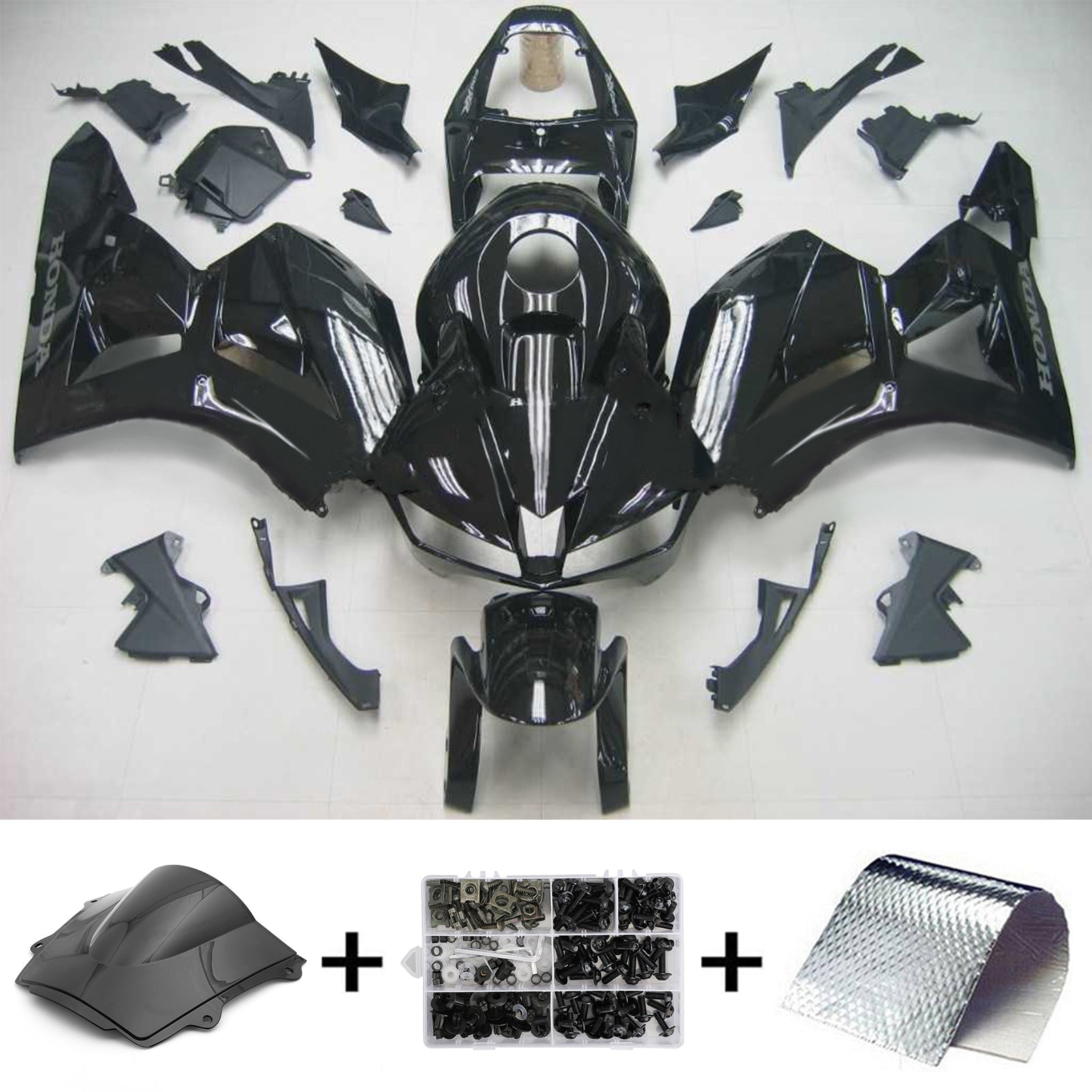 2013-2023 Honda CBR600RR F5 vstrekovanie Kit karoséria Plast ABS #101