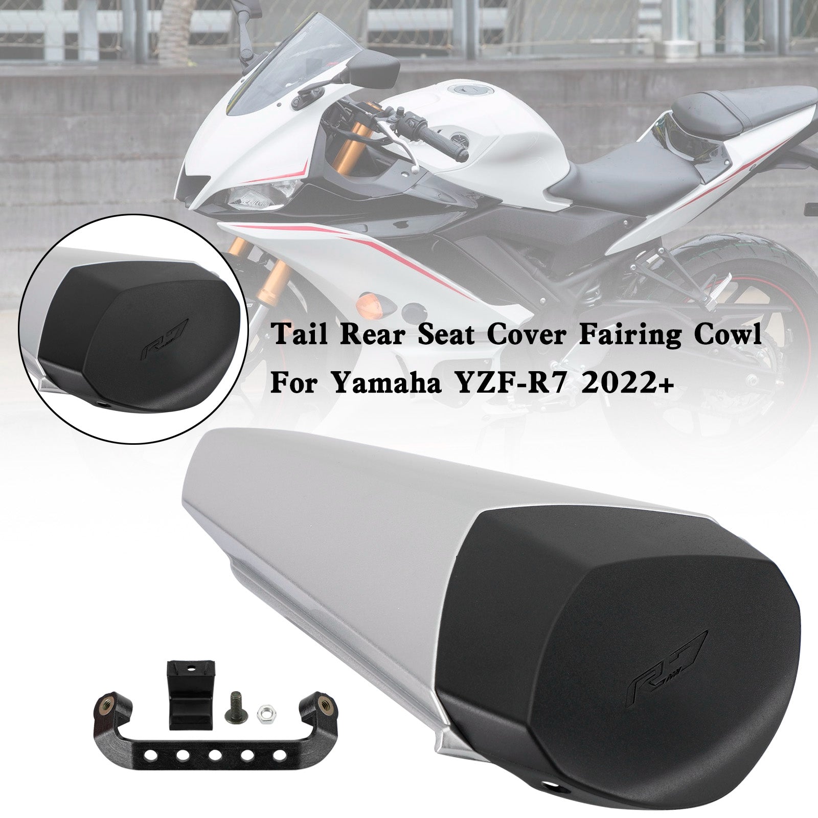 2022-2023 YAMAHA YZF-R7 YZF R7 zadné sedadlo Cover Cover COWL COWL