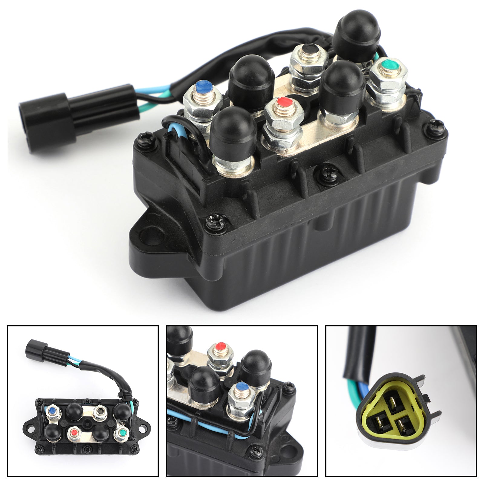 Ensemble de relais à 3 broches pour moteur hors-bord Yamaha, moteur 4 temps F25 40 50 60 75 90 HP