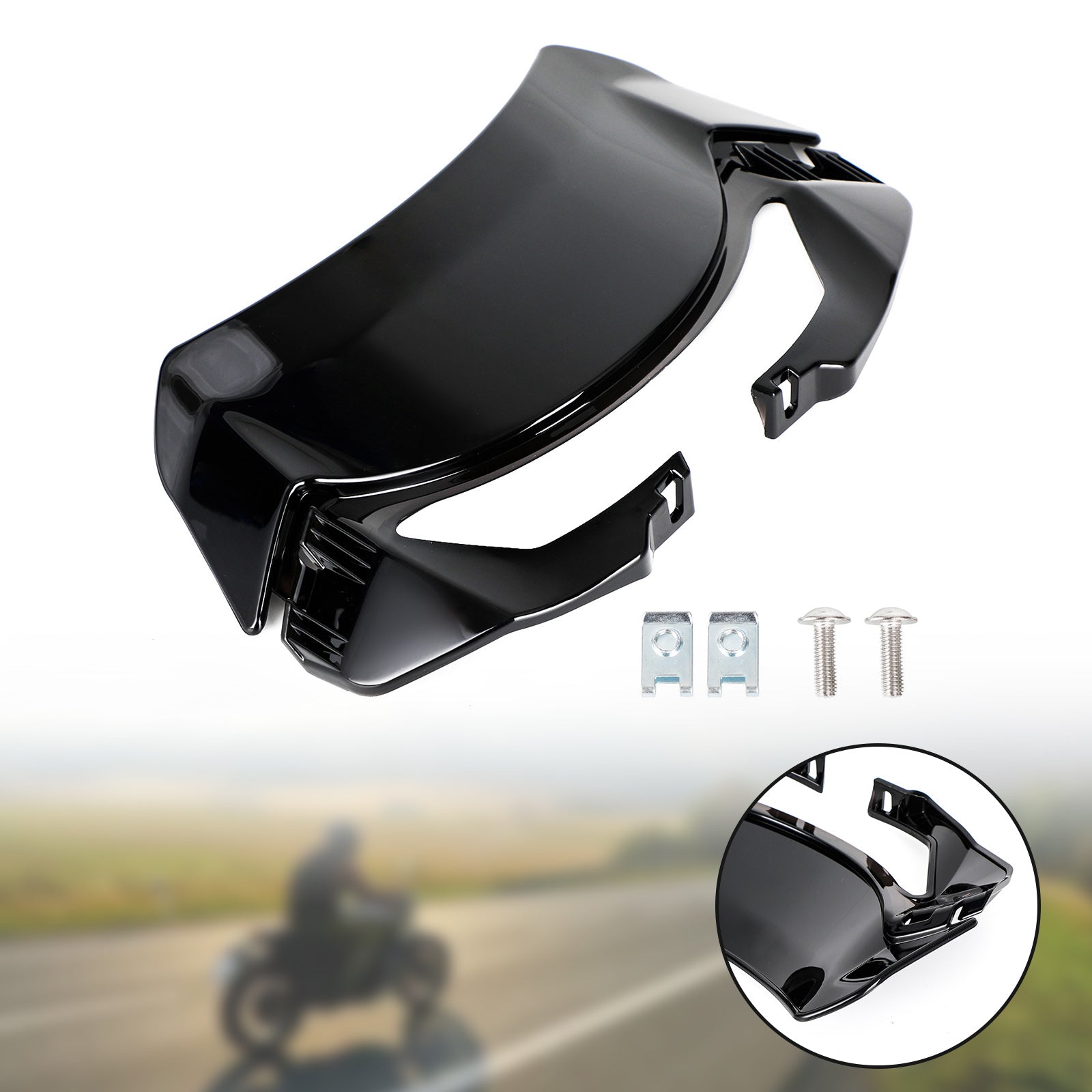 Vindrutan vindruta passar för triumf street trippel Rs765 R765 S765 2020-2022 Generisk