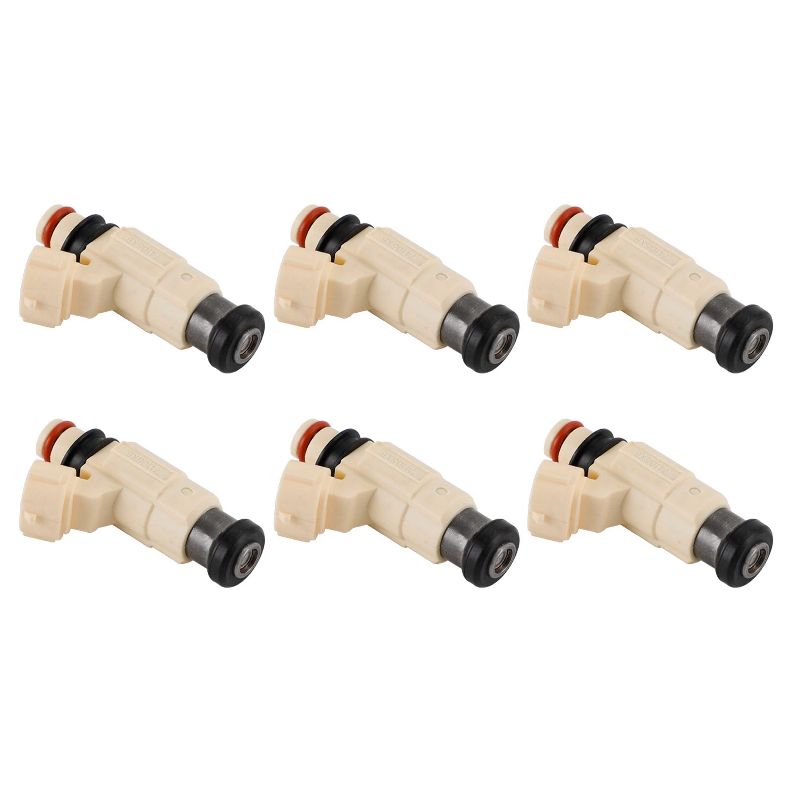 Yamaha Outboard F200 F225 CDH-240 Injetores de combustível 69J-13761-00-00 6pcs