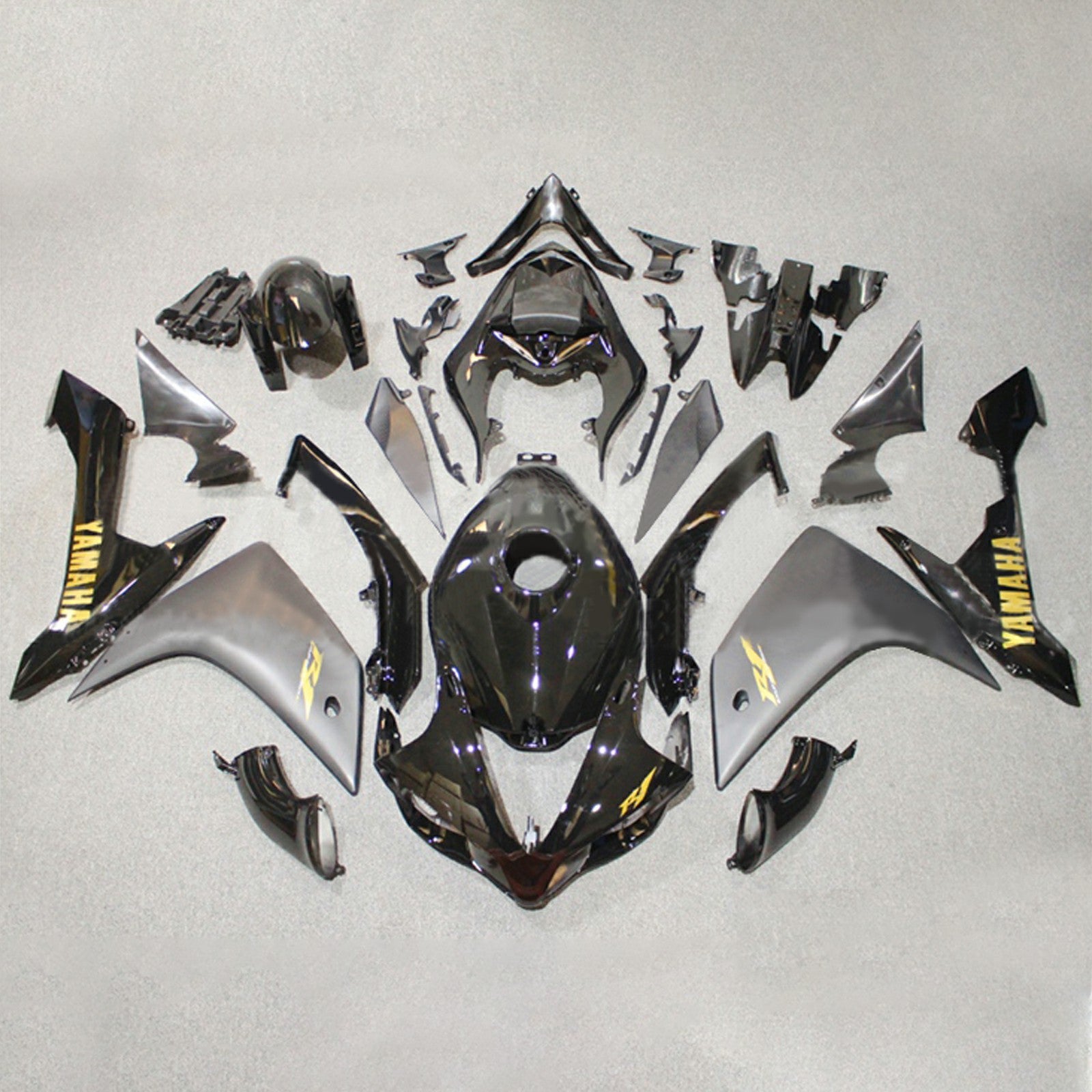 2007-2008 Yamaha yzf 1000 R1 Kit de carénage de camers de carrosserie en plastique