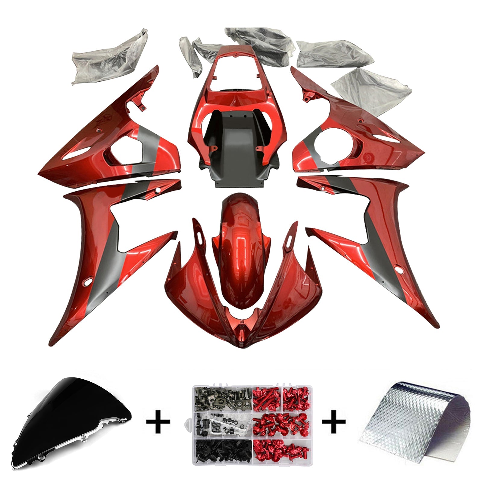 2003-2004 YAMAHA YZF 600 R6 2006-2009 R6S FAIRING KIT BODYWORK