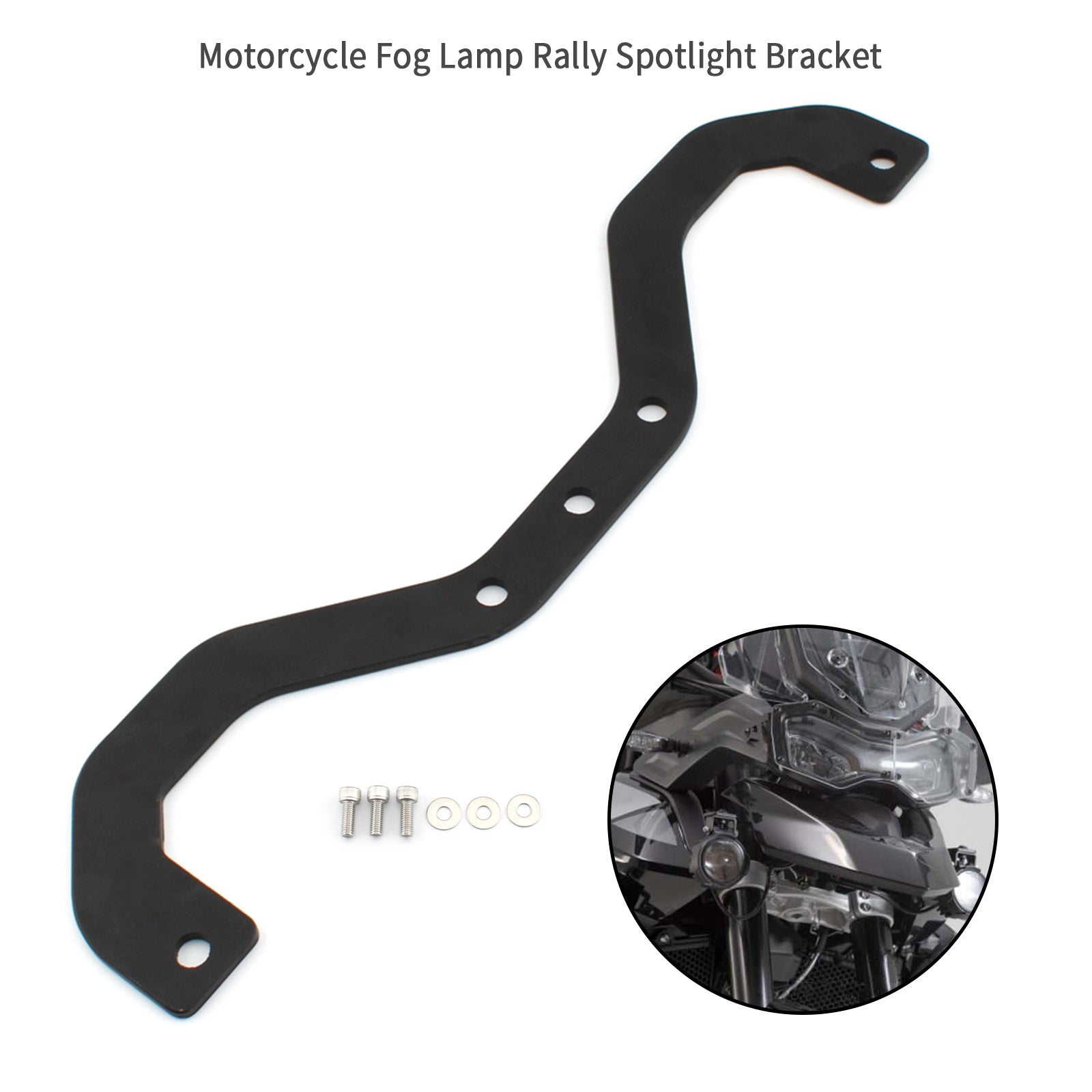 Motorcycle Fog Lamp Rally Spotlight Bracket pour Tiger 900 Tiger 900 GT Rally Pro générique