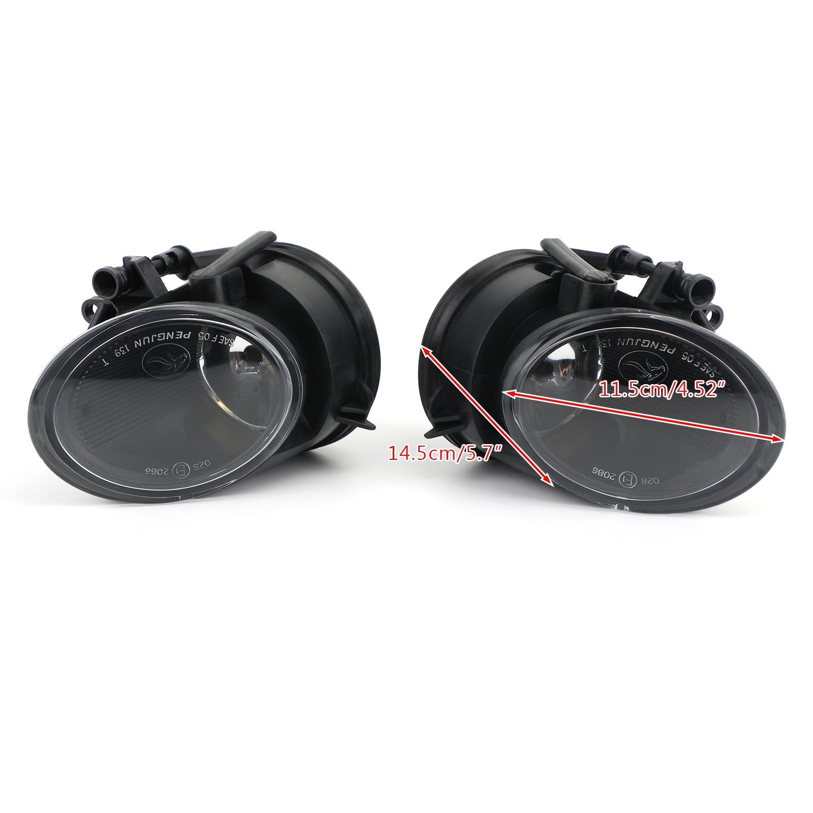 Audi TT 2006 - 2014 Nová párová hmlová lampa Light Left + pravý všeobecný generický