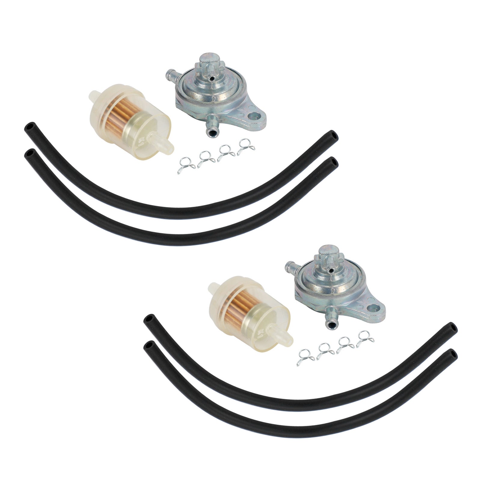 2 Fuelkran Vakuumsug bensinfilterslang för Suzuki Katana 50 MBK Booster 50