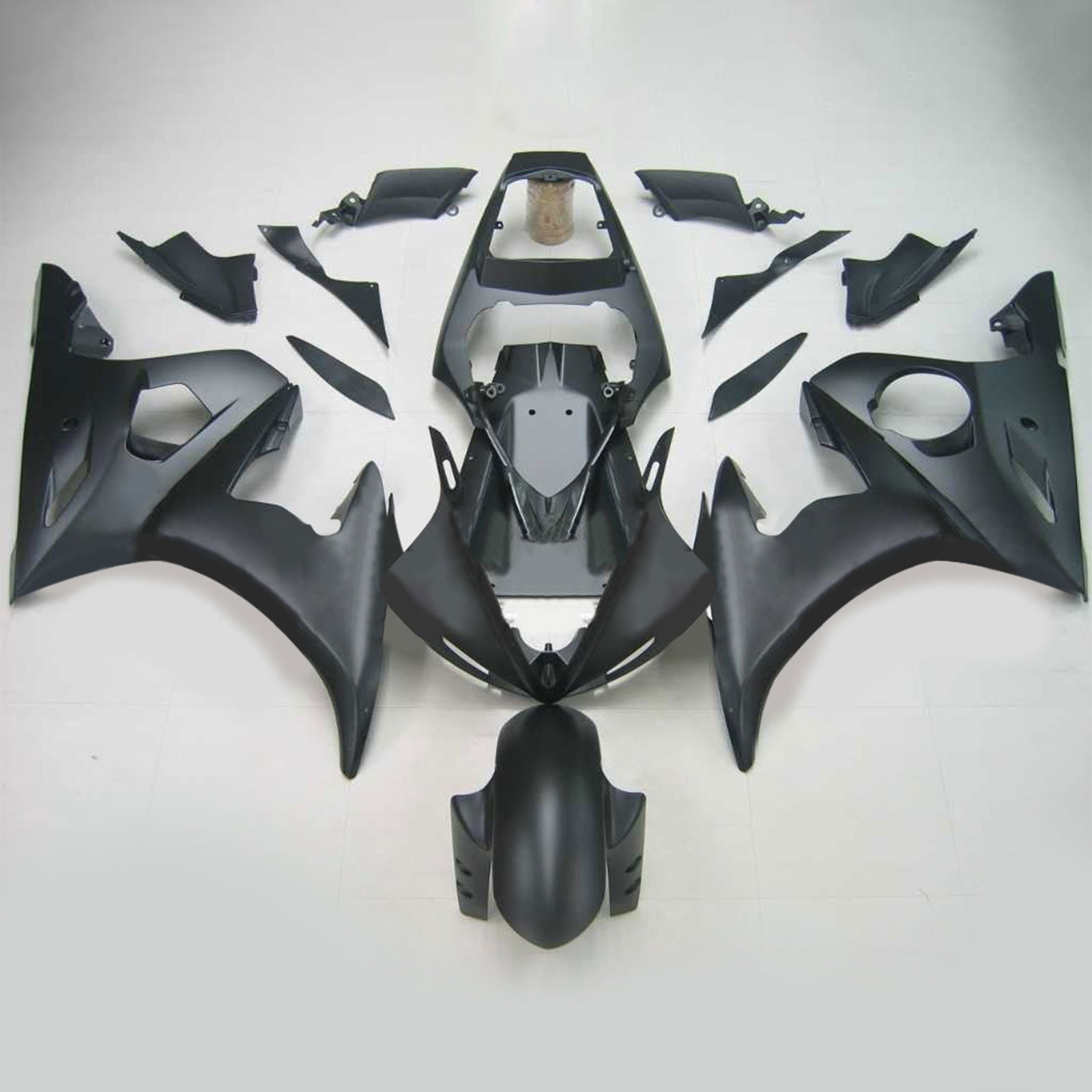 2005 yamaha yzf 600 R6 Kit de carénage injection de carrosserie en plastique ABS # 124