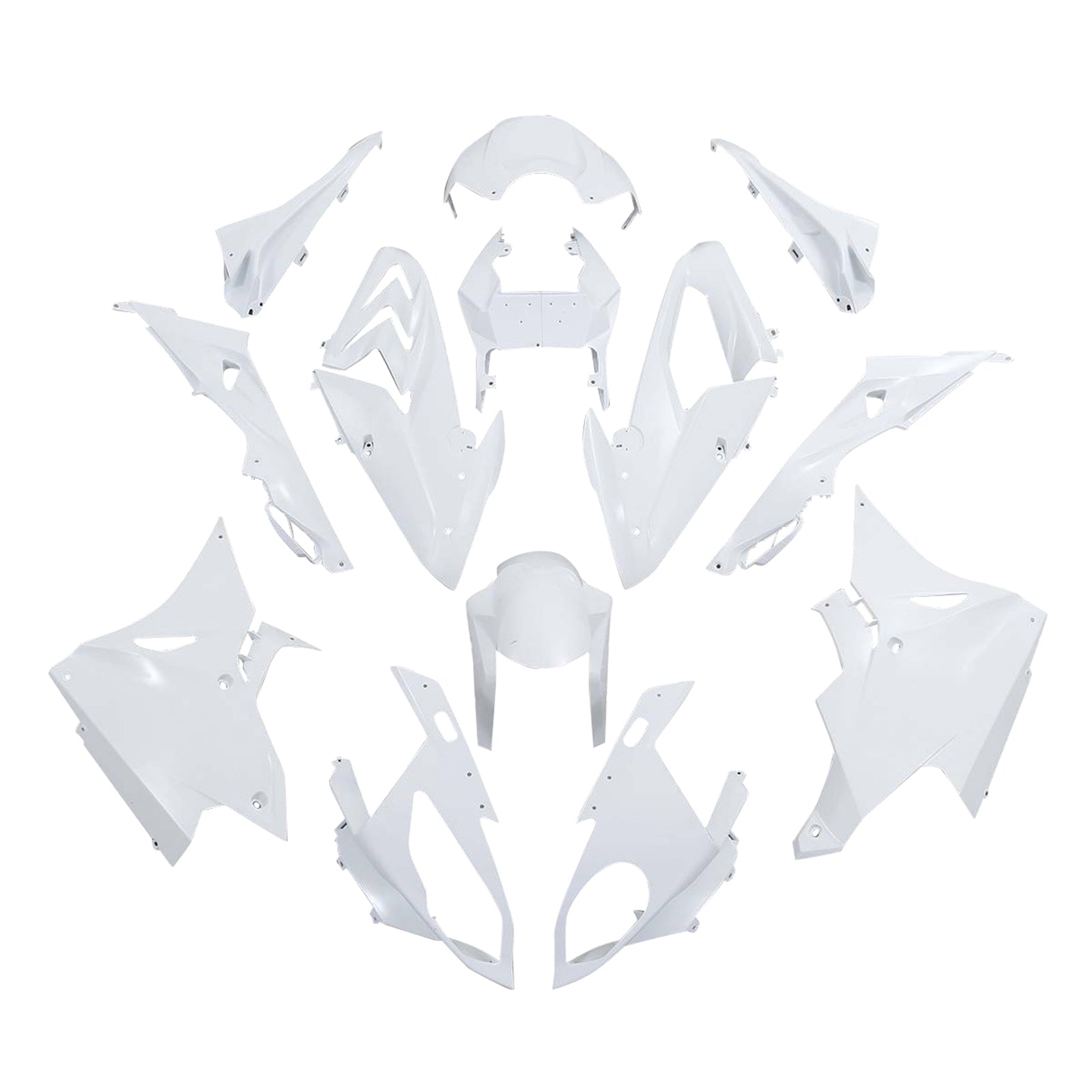 BMW S1000RR 2017-2018 Carenado moldeado por inyección sin pintar