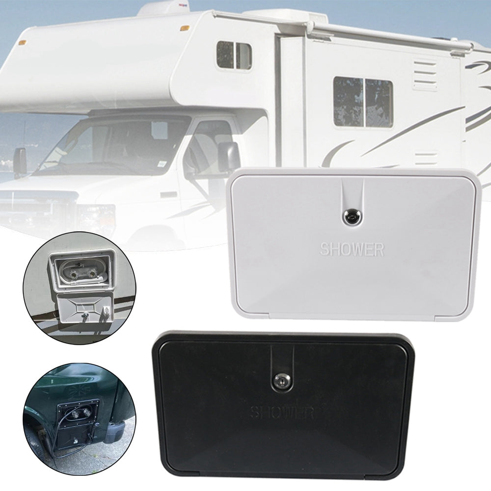 Externe Caravan RV Douchebox Kit Buitenkraan Camper Trailer Boot Generiek