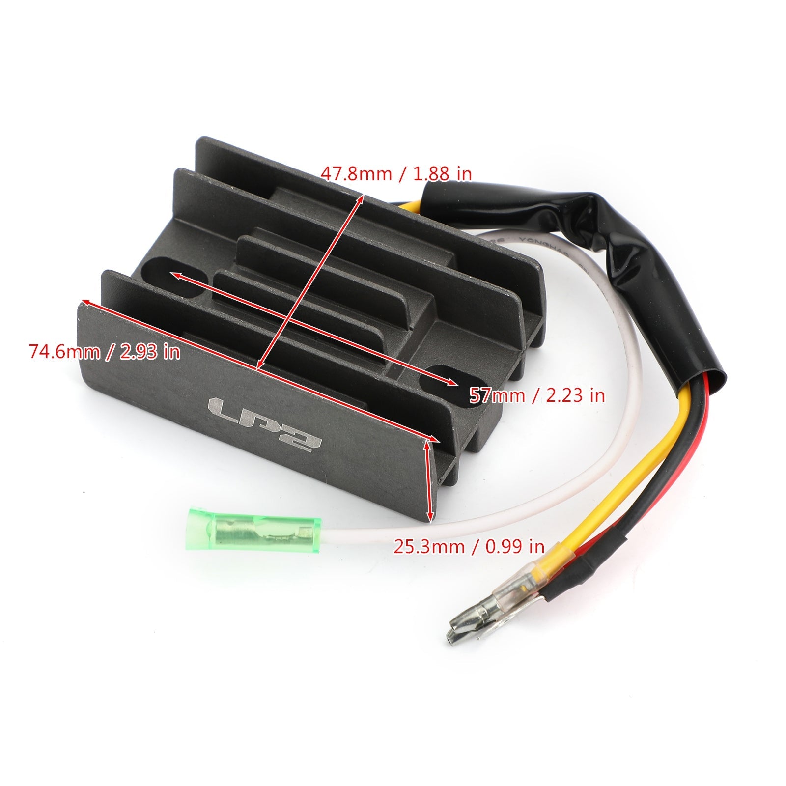 Regulseur de tension du redresseur pour Suzuki DF9.9 05-09 DF15 04-12 Motors hors-bord Générique