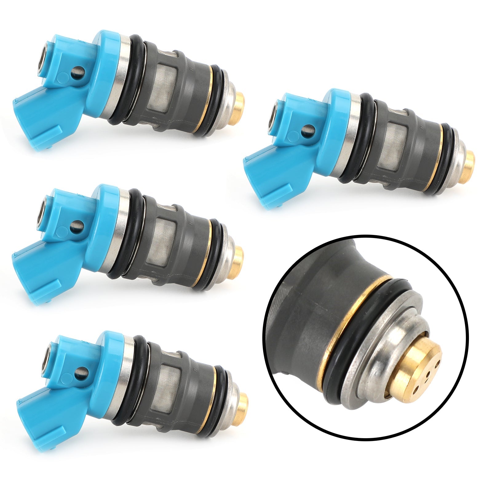 4 Stuks Brandstof Injectoren 23250-75070 Fit Toyota Hilux RZN14 Hiace RZH1 Dyna RZY2 1RZE Generieke