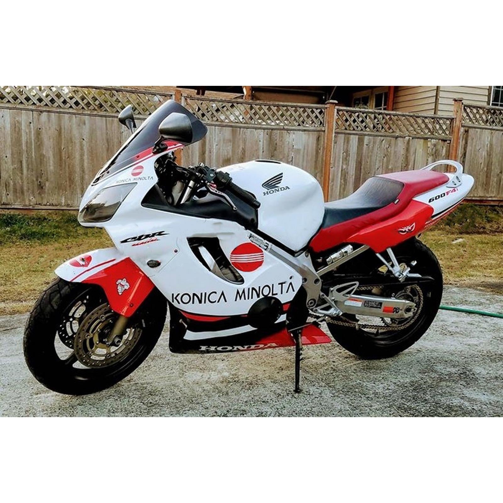 2004-2007 Honda CBR600 F4i Amotopart Injection Fairing Kit Bodywork Plastic Abs # 111