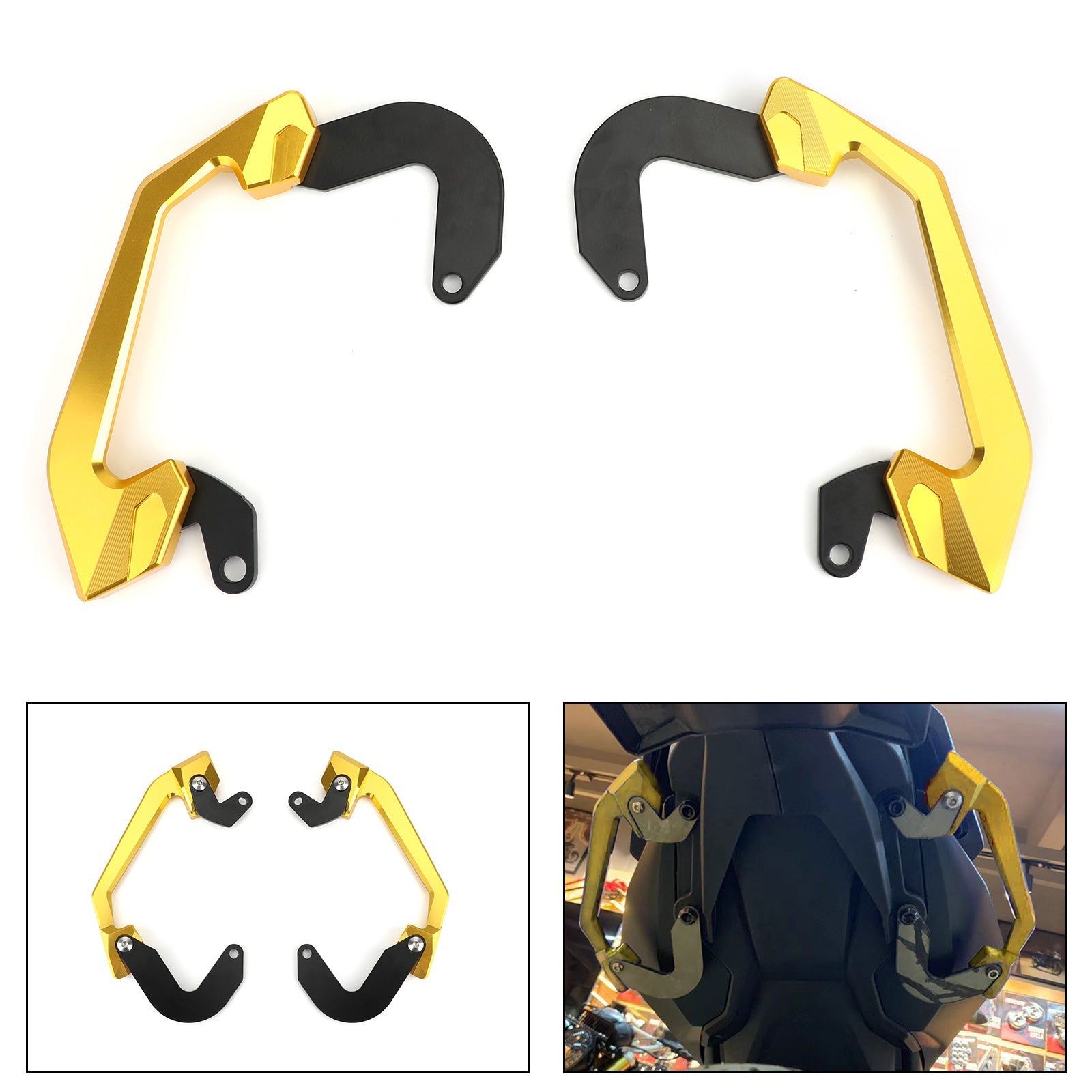 Armsteun handhouder voor motorfiets achterpassagier voor Honda CB650R 2019-2020 Generiek