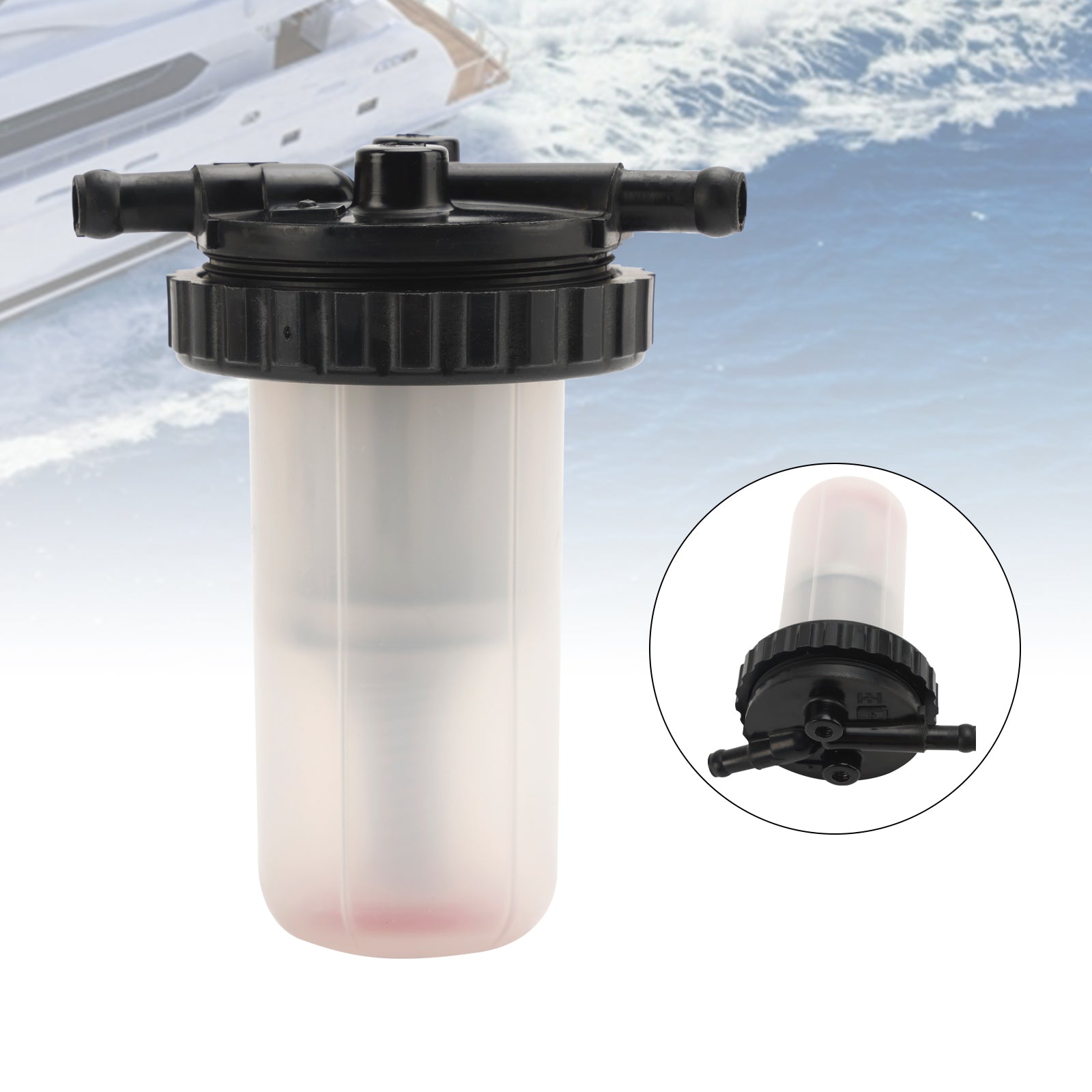 Drivstoffilter for Yamaha 2-Strokes 115hk 225hk 250hk 61A-24560-02 61A-24577-01