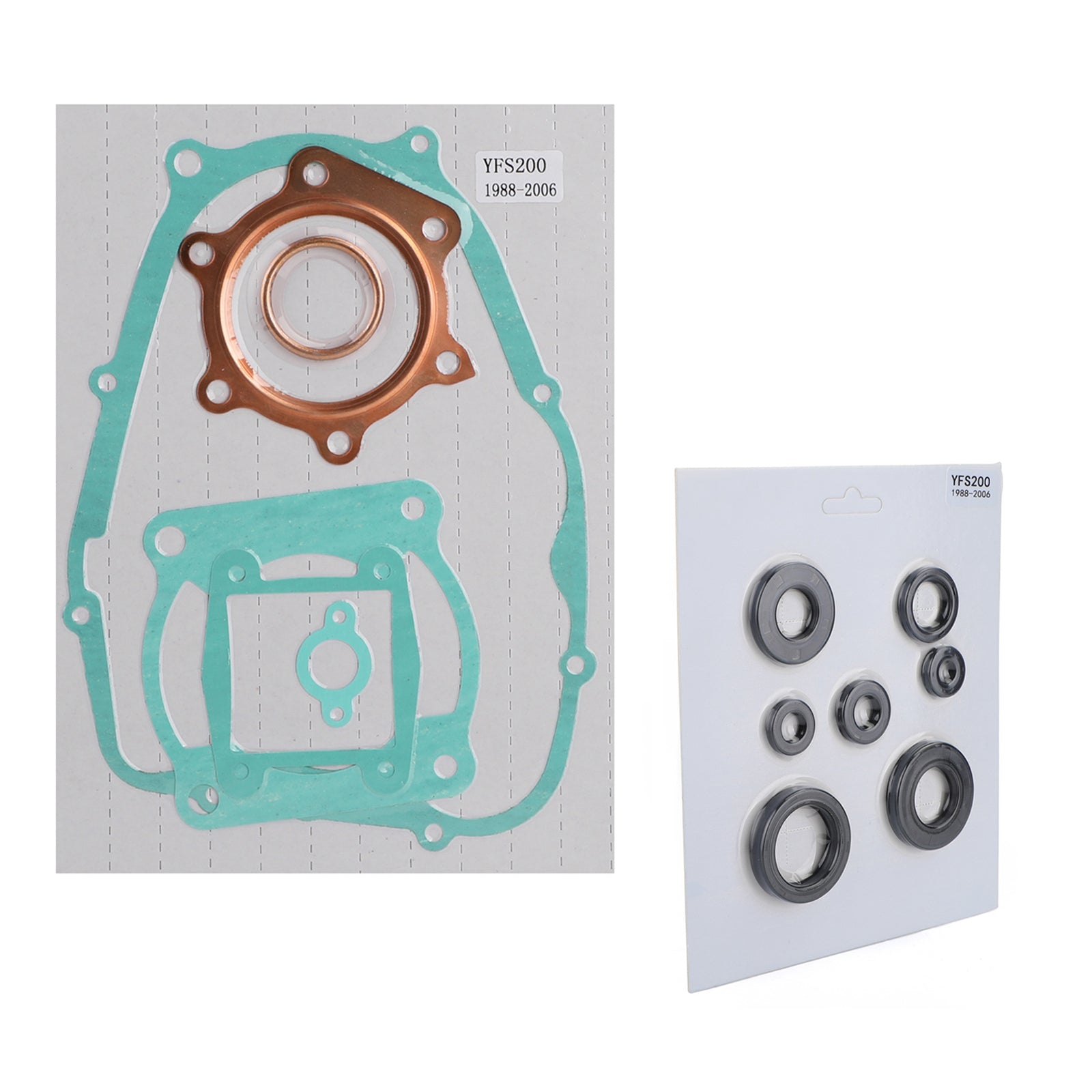 Juego completo de juntas de motor con sellos de aceite aptos para Yamaha Blaster YFS 200 88-05 genérico