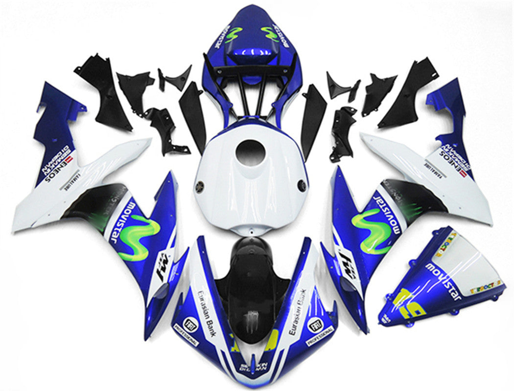 2004-2006 YAMAHA YZF 1000 R1 injektionsmässa kit Bodywork Plastic ABS #27